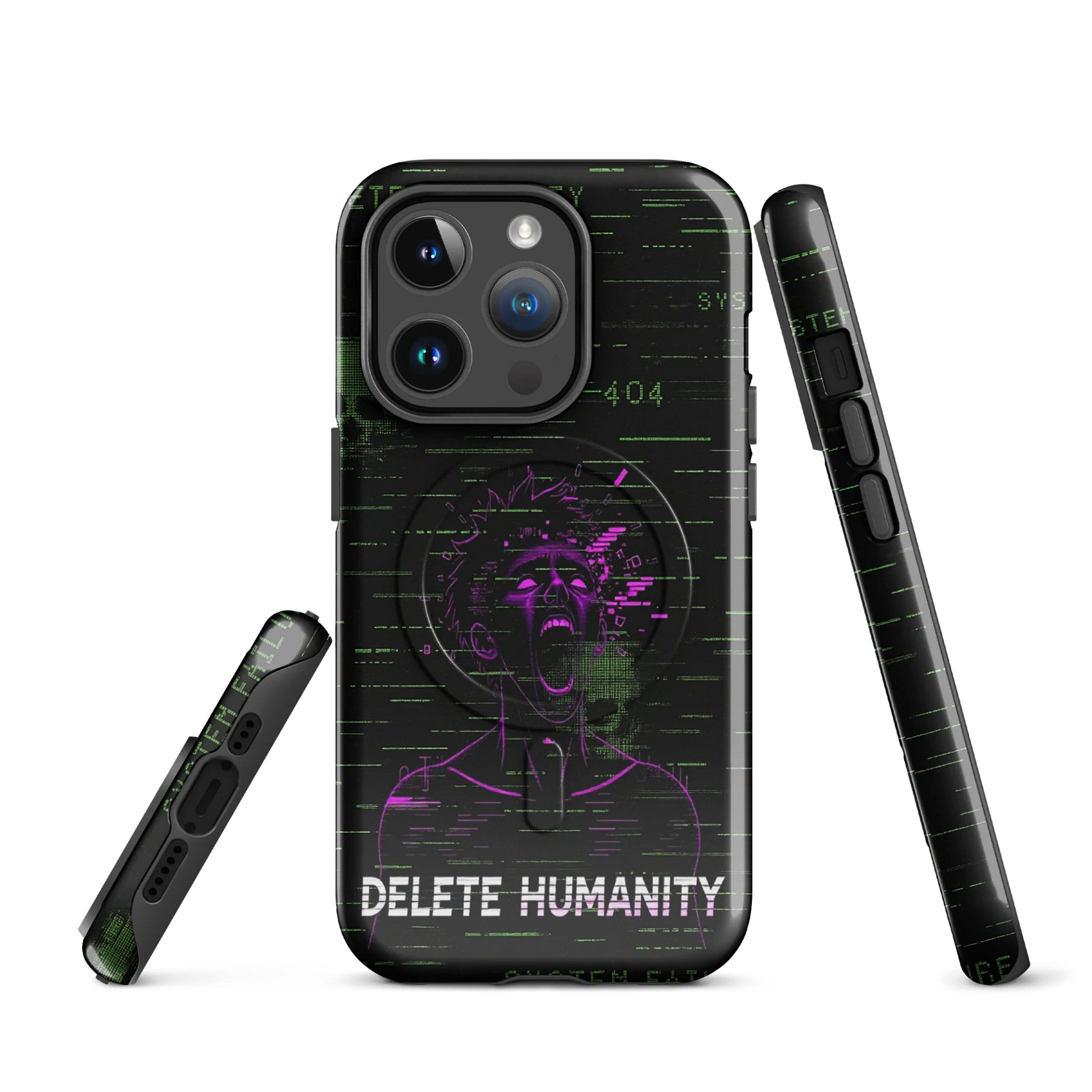 Delete Humanity iPhone Case product image (3)