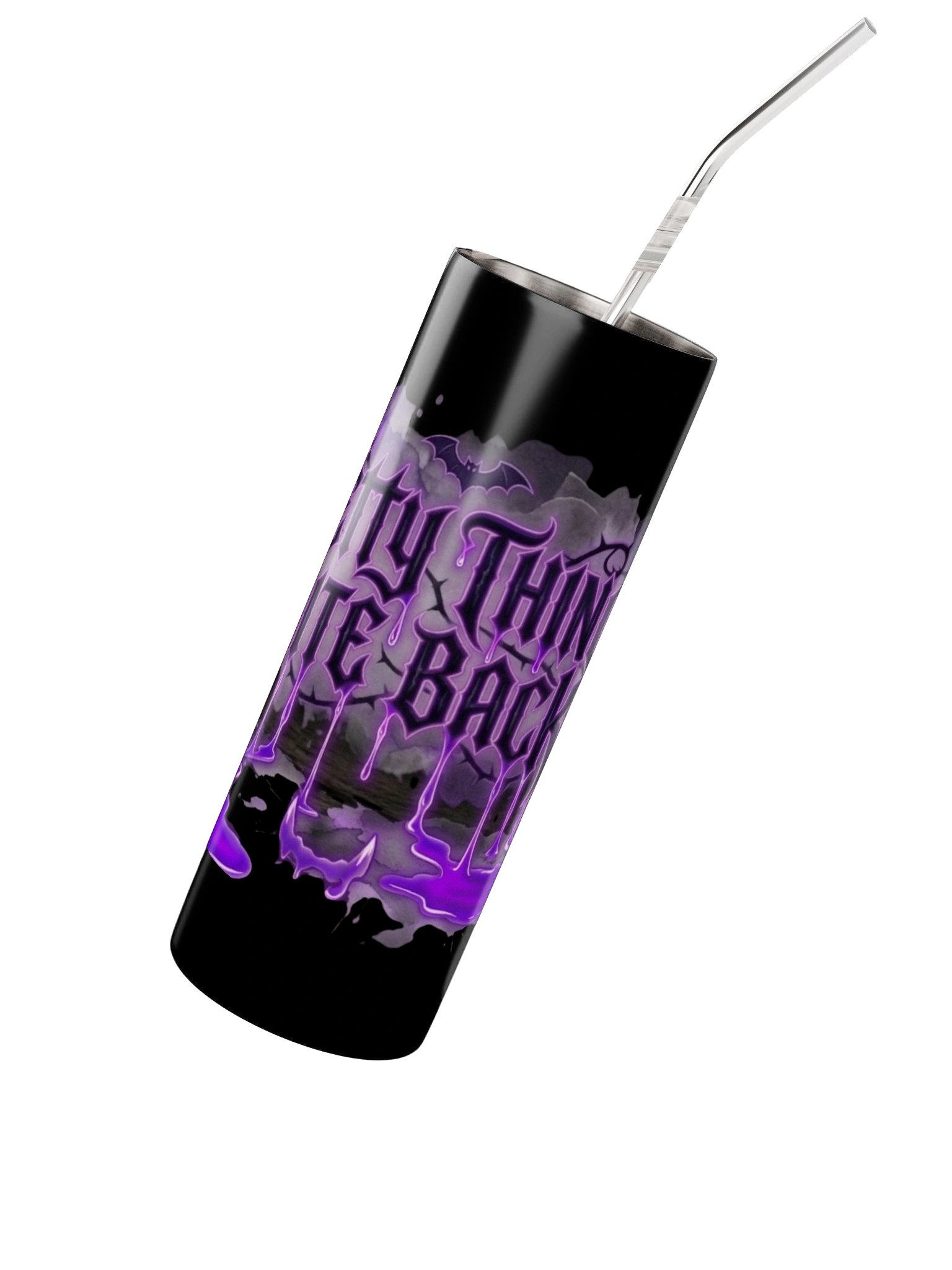 Vampire Drip — Gothic Purple Tumbler product image (2)