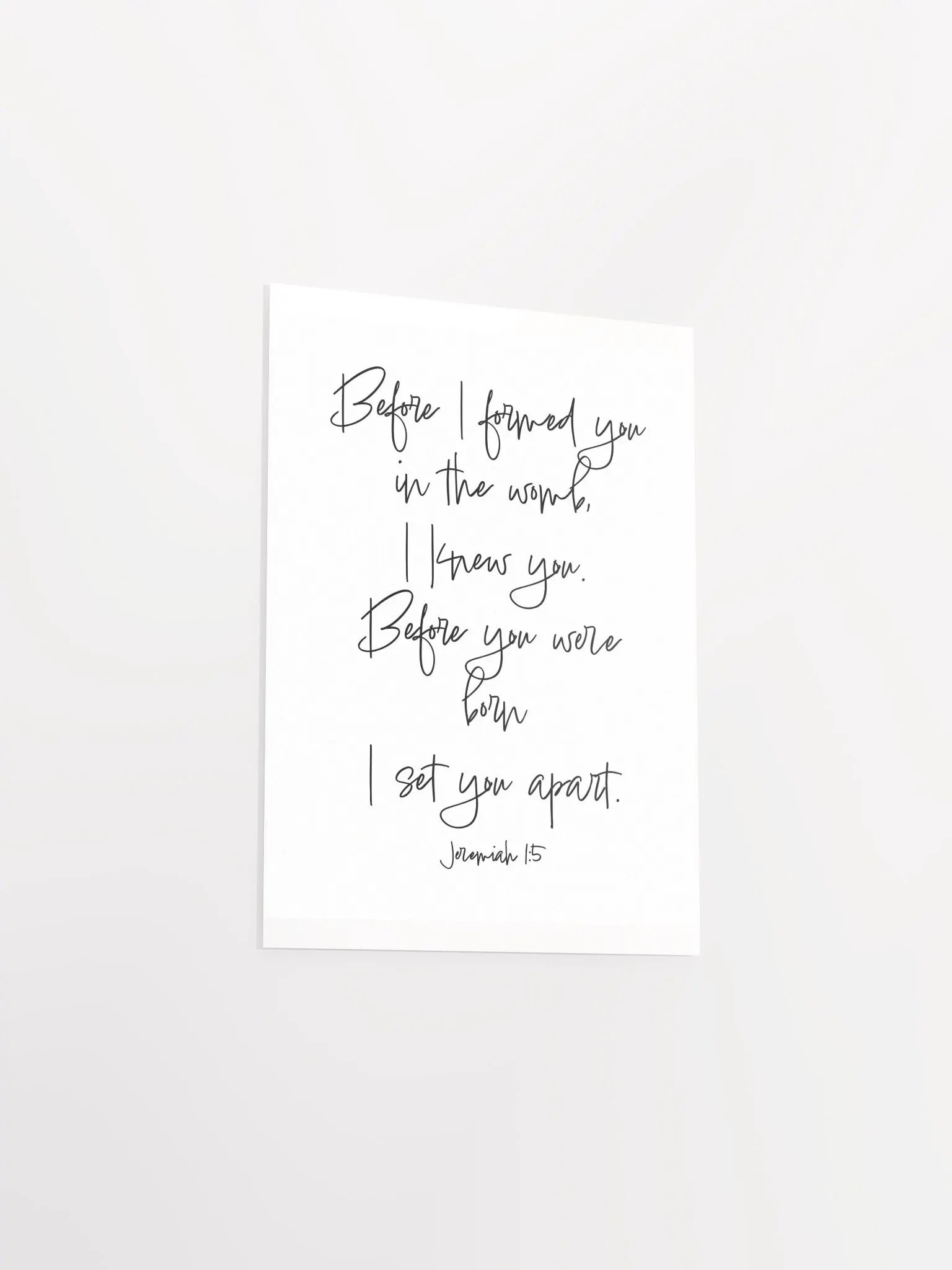 Formed you in the womb - Print product image (3)