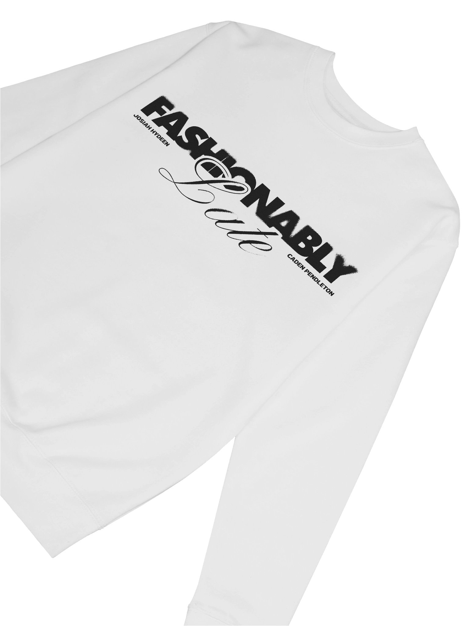 White Logo Crewneck product image (6)
