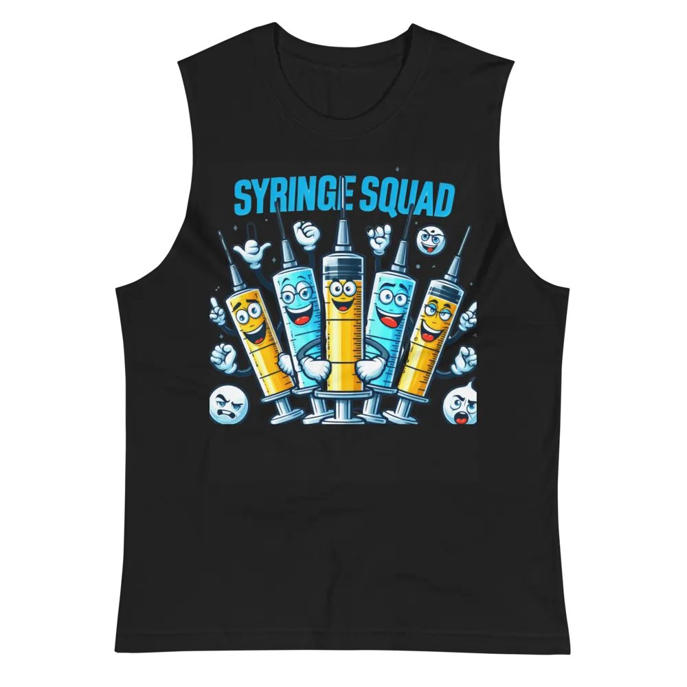 Syringe Squad Unisex Muscle Tank product image (4)