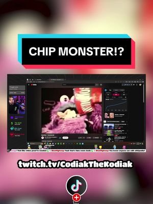 Shout out to Munchos & @Sesame Street #cookiemonster #twitch #trivia #fyp #snack #puppet 