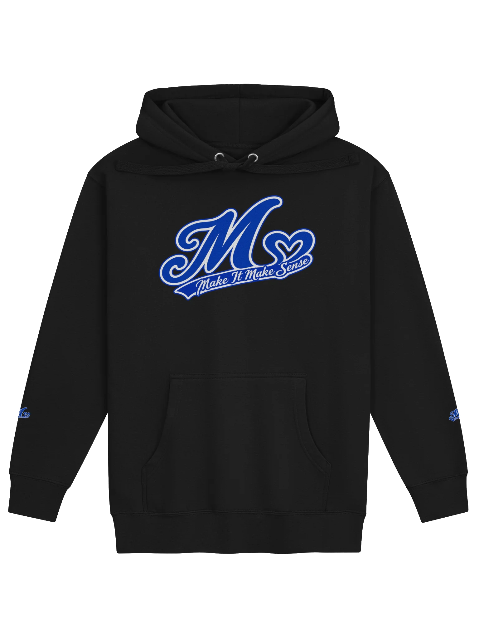 Make It Make Sense Blue Logo Hoodie product image (3)