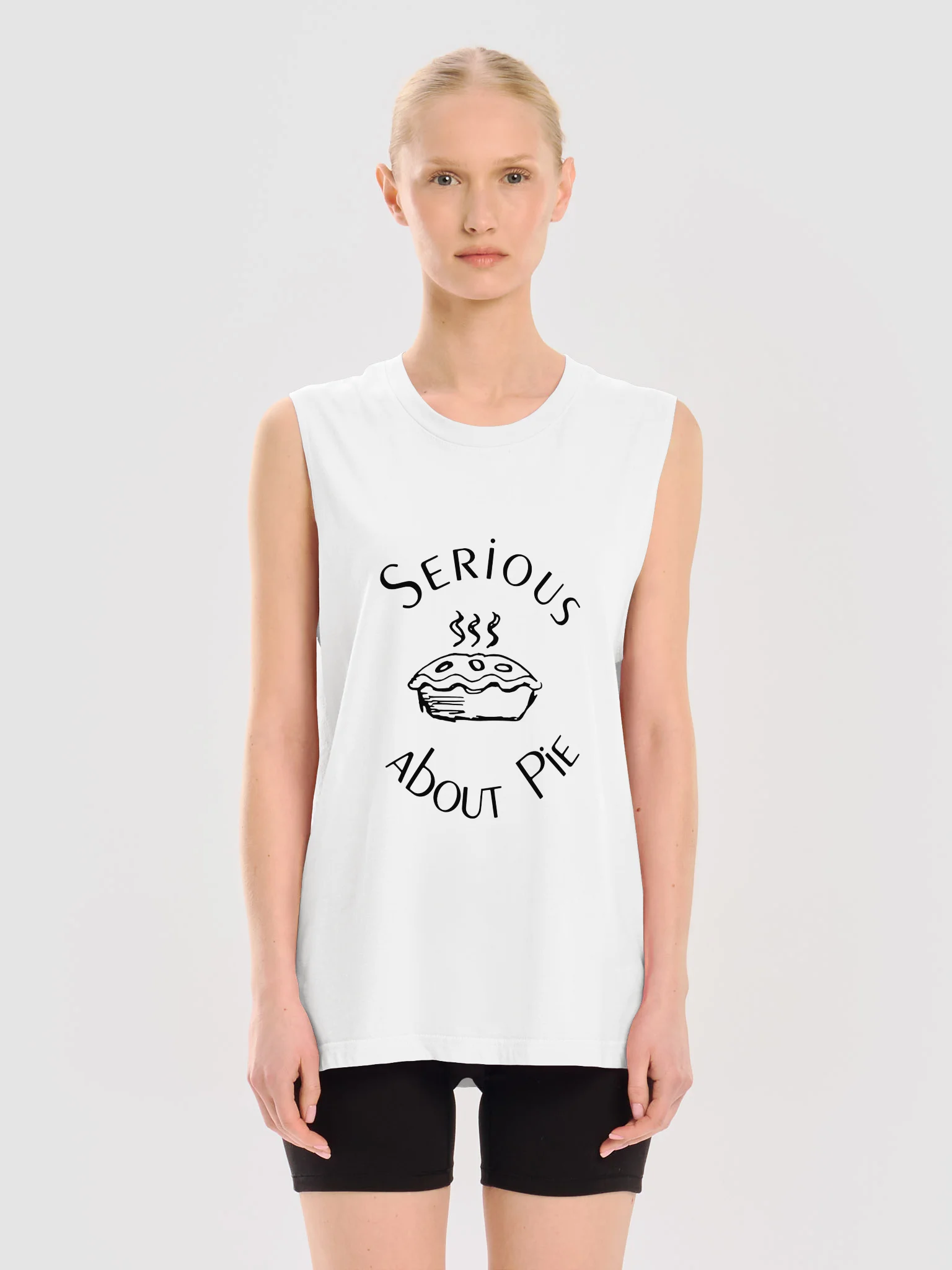 Serious About Pie Muscle Tank, Light product image (3)