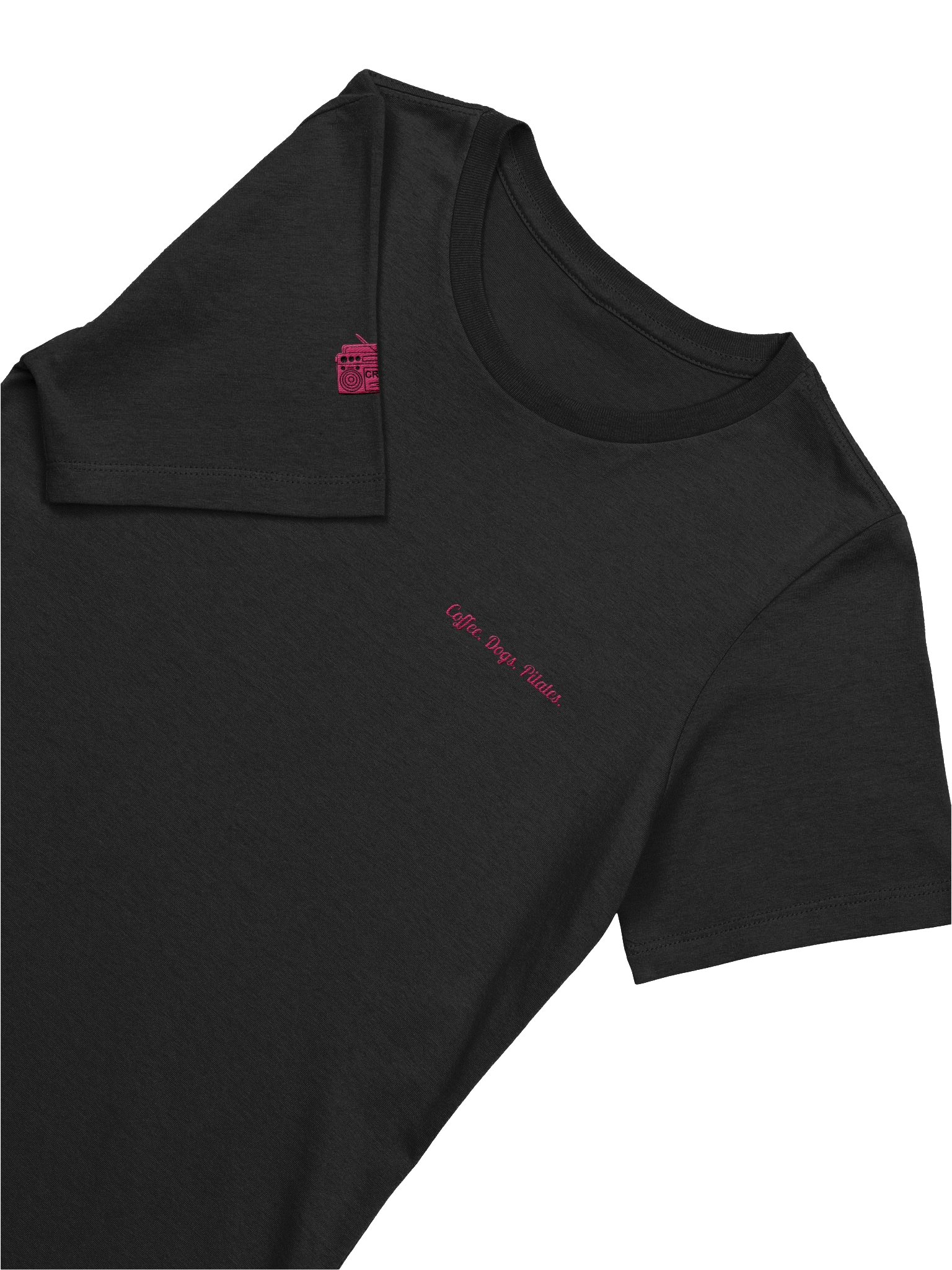 The "Legal Vices" Coffee. Dogs. Pilates. Embroidered Relaxed Tee product image (5)