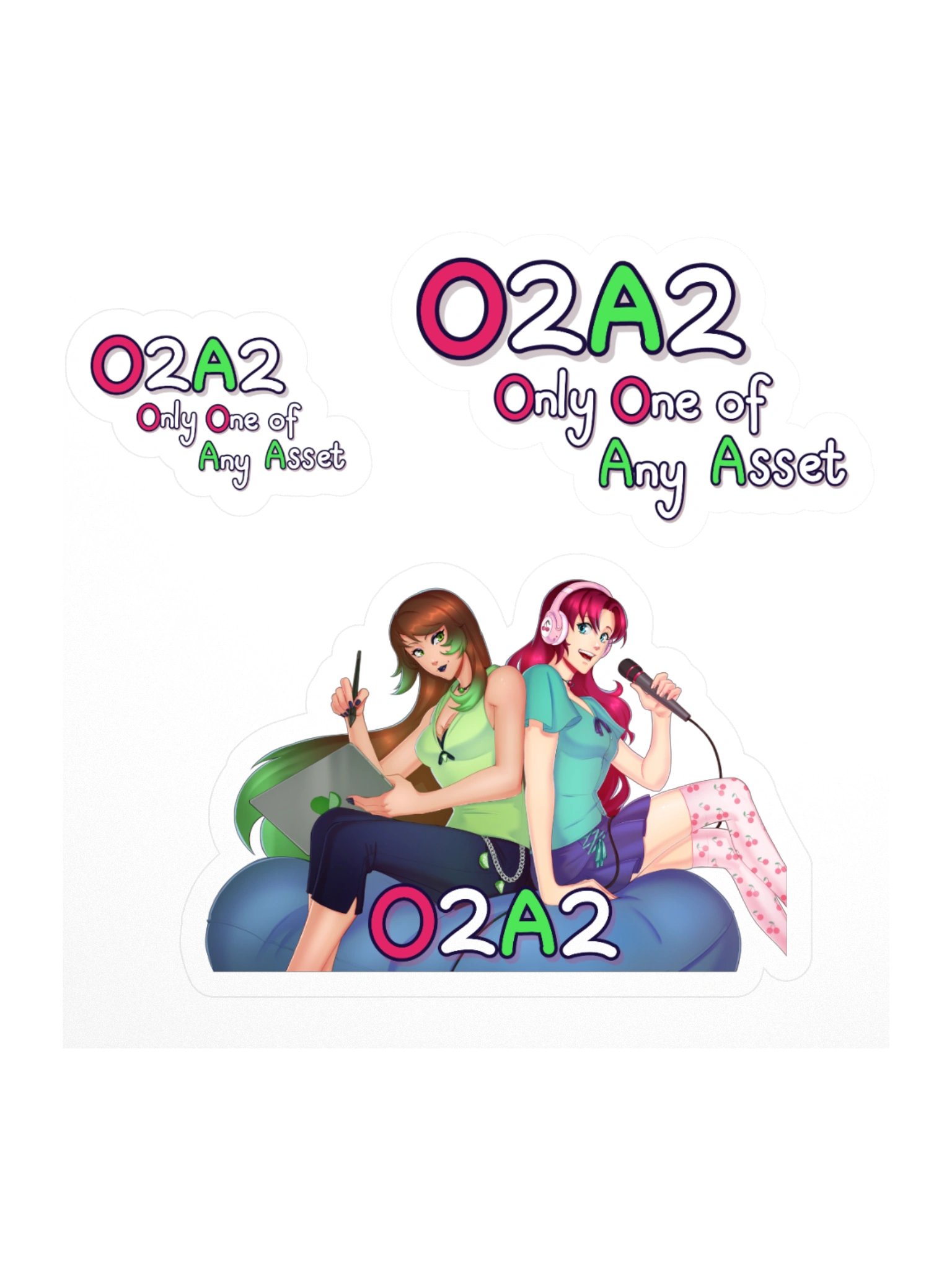 O2A2 Sticker sheet product image (1)