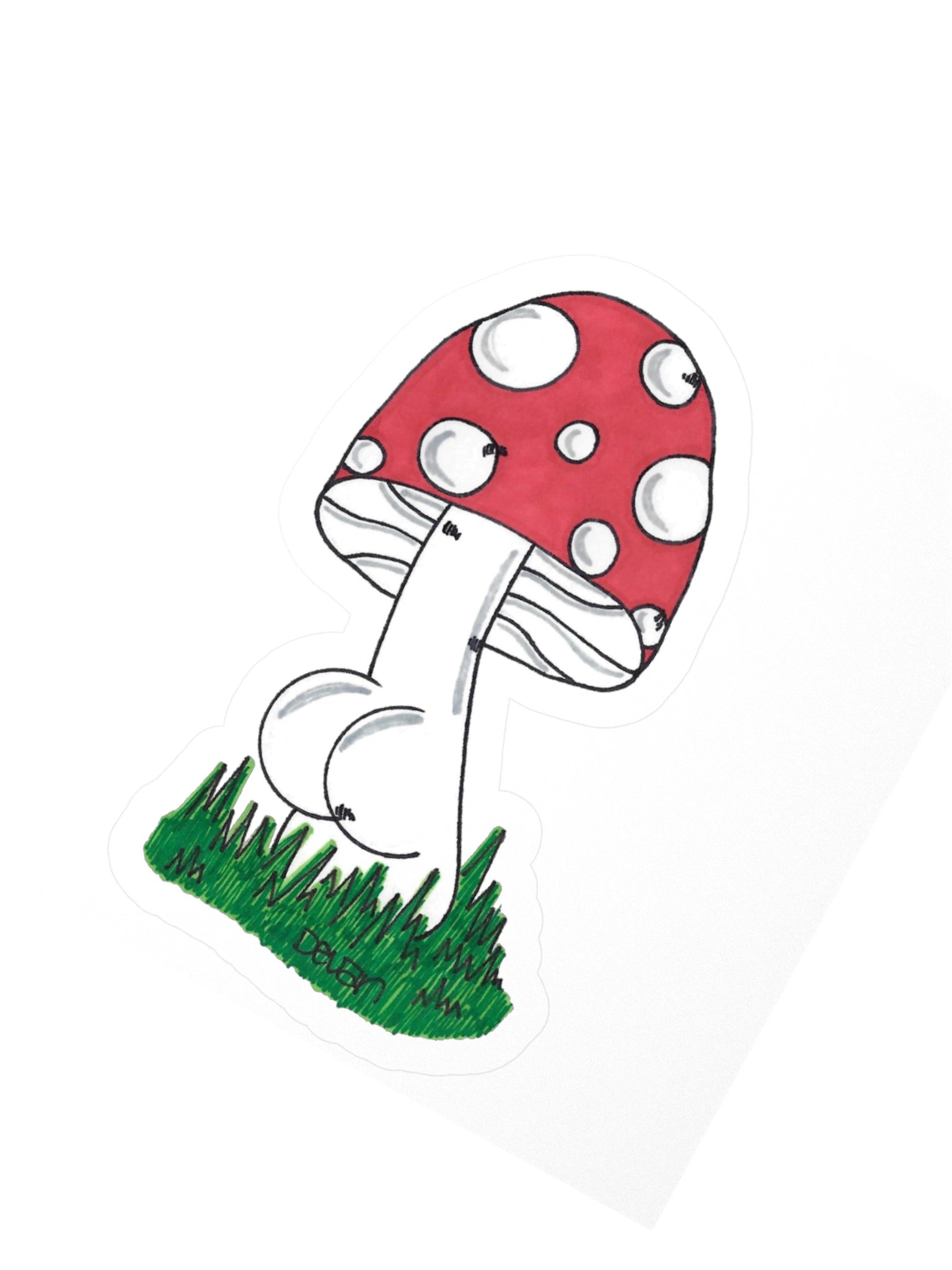 Butts: Mushroom Sticker product image (2)
