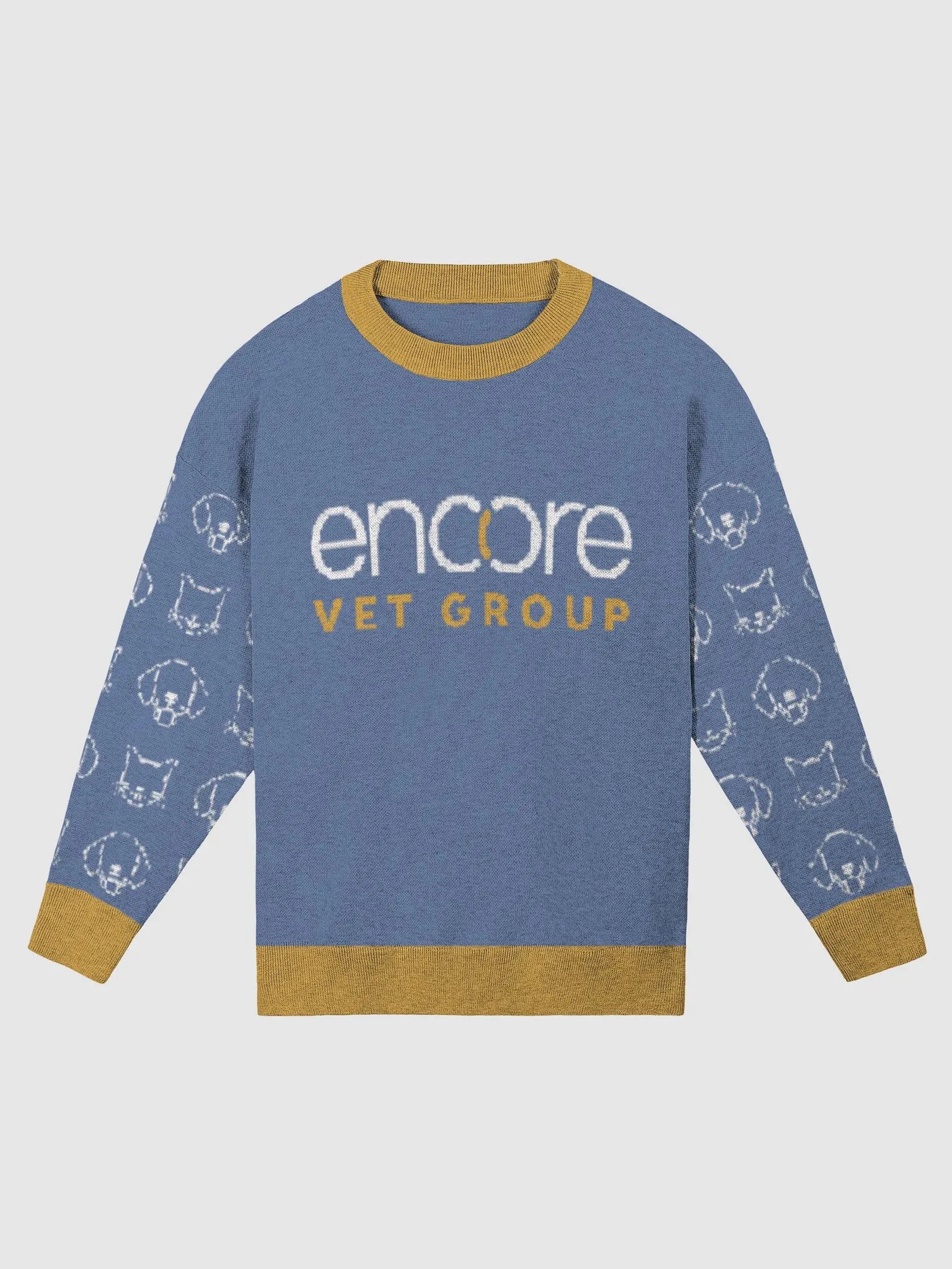Encore Vet Group Jacquard Crewneck Sweater product image (1)