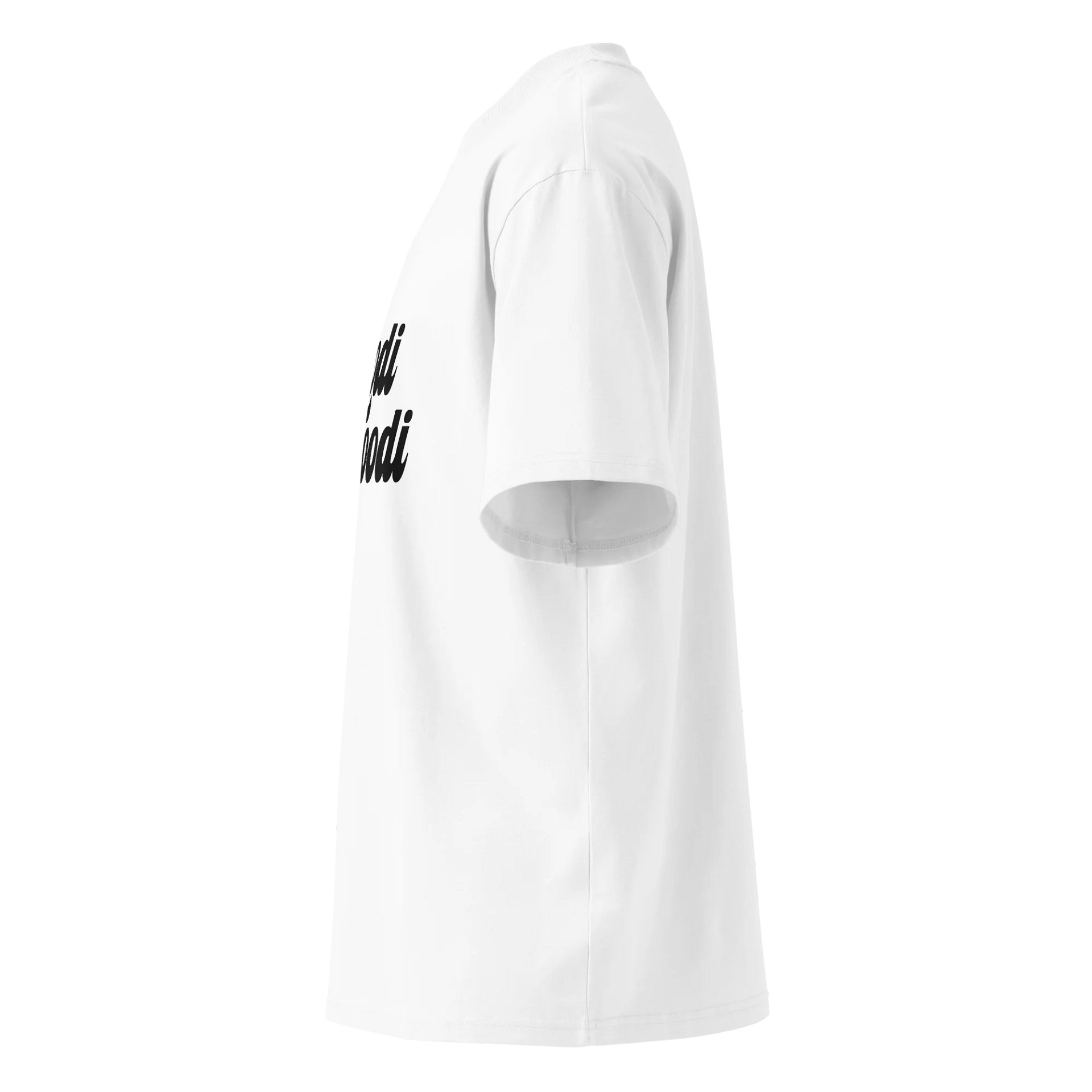 Moodi Foodi Originals – Organic Oversized Tee – Natural Feel - Black Pepper product image (4)