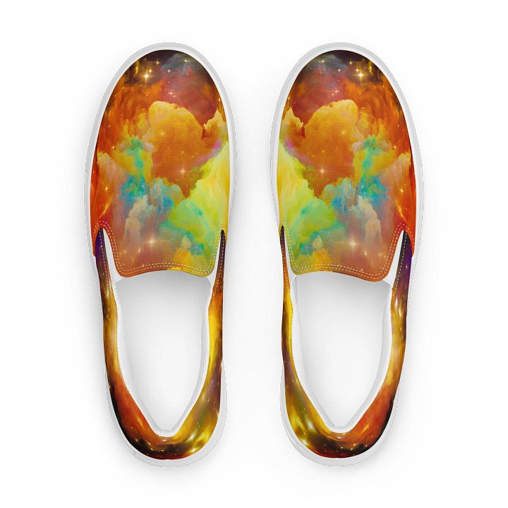 Cosmic Cloud Women's Slip-On Shoes product image (1)