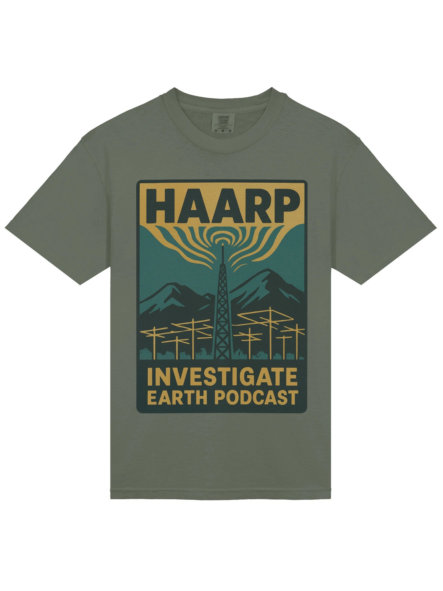 Premium HAARP Waves Investigate Earth Comfort Colors T-Shirt product image (41)