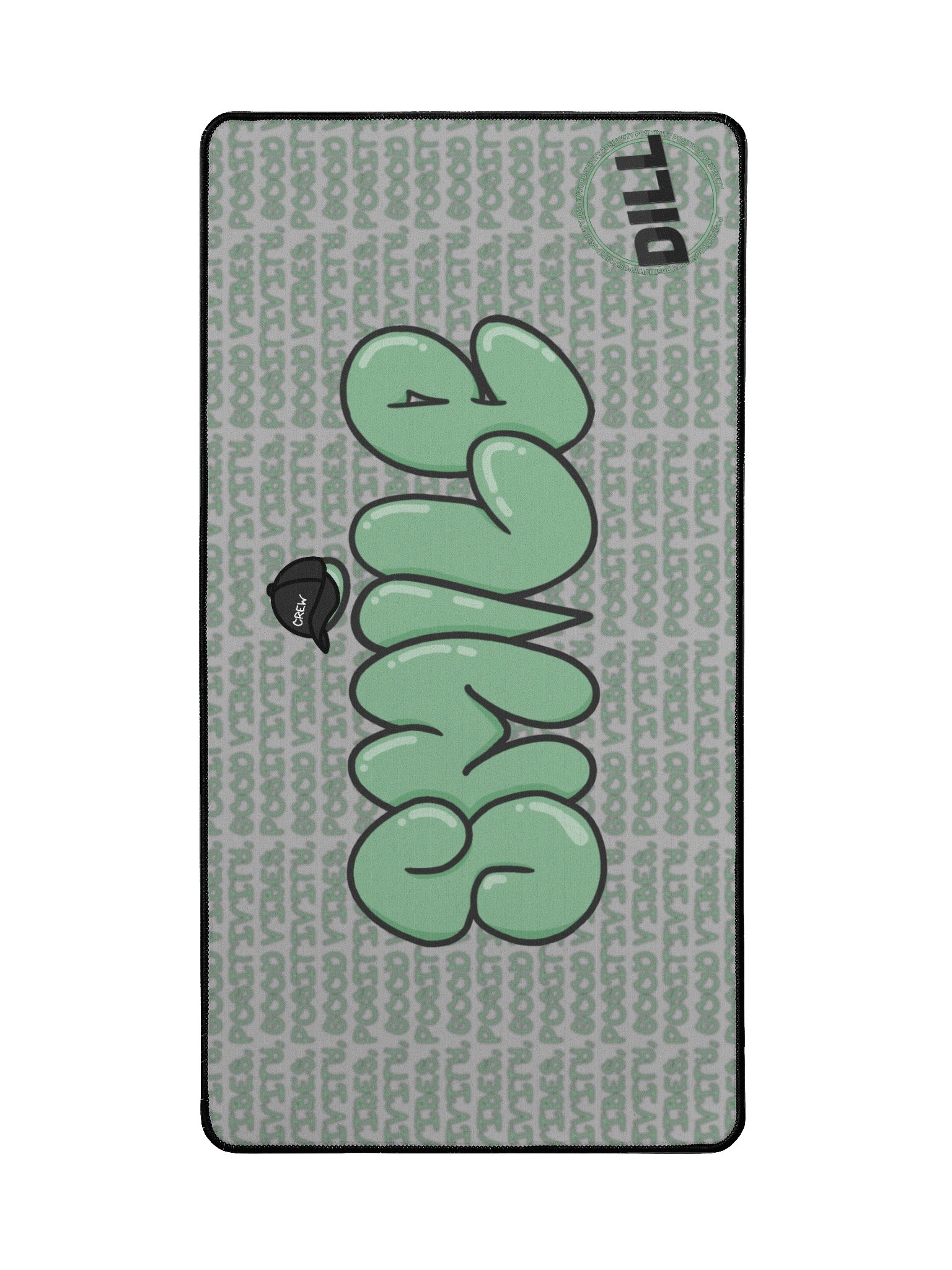 Dill's Smile Line Desk Mat 15.5" x 31.5" product image (2)
