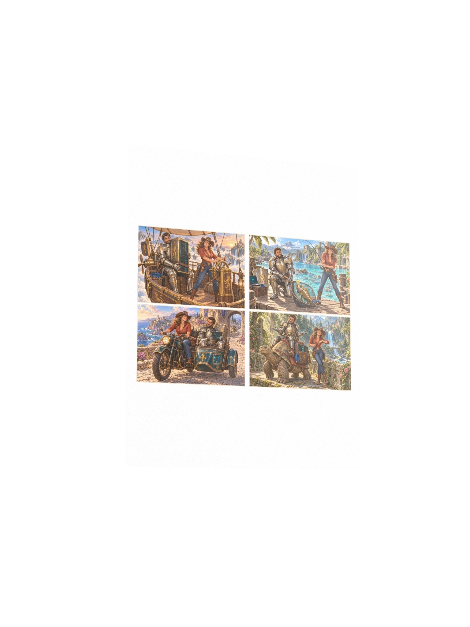 Four Worlds Small Art Print product image (3)