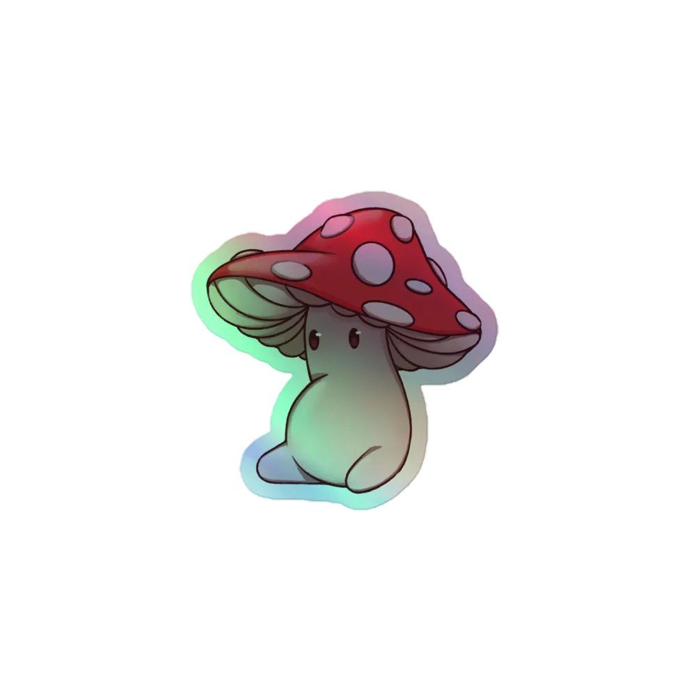 Holographic Grug Sticker product image (1)
