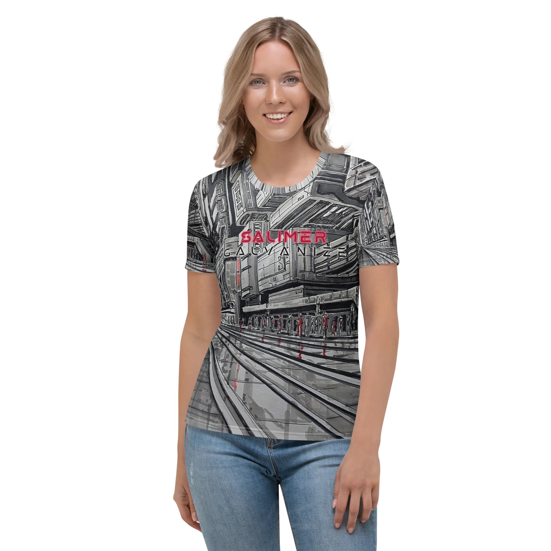 Galvanize All over print Women's cut product image (1)