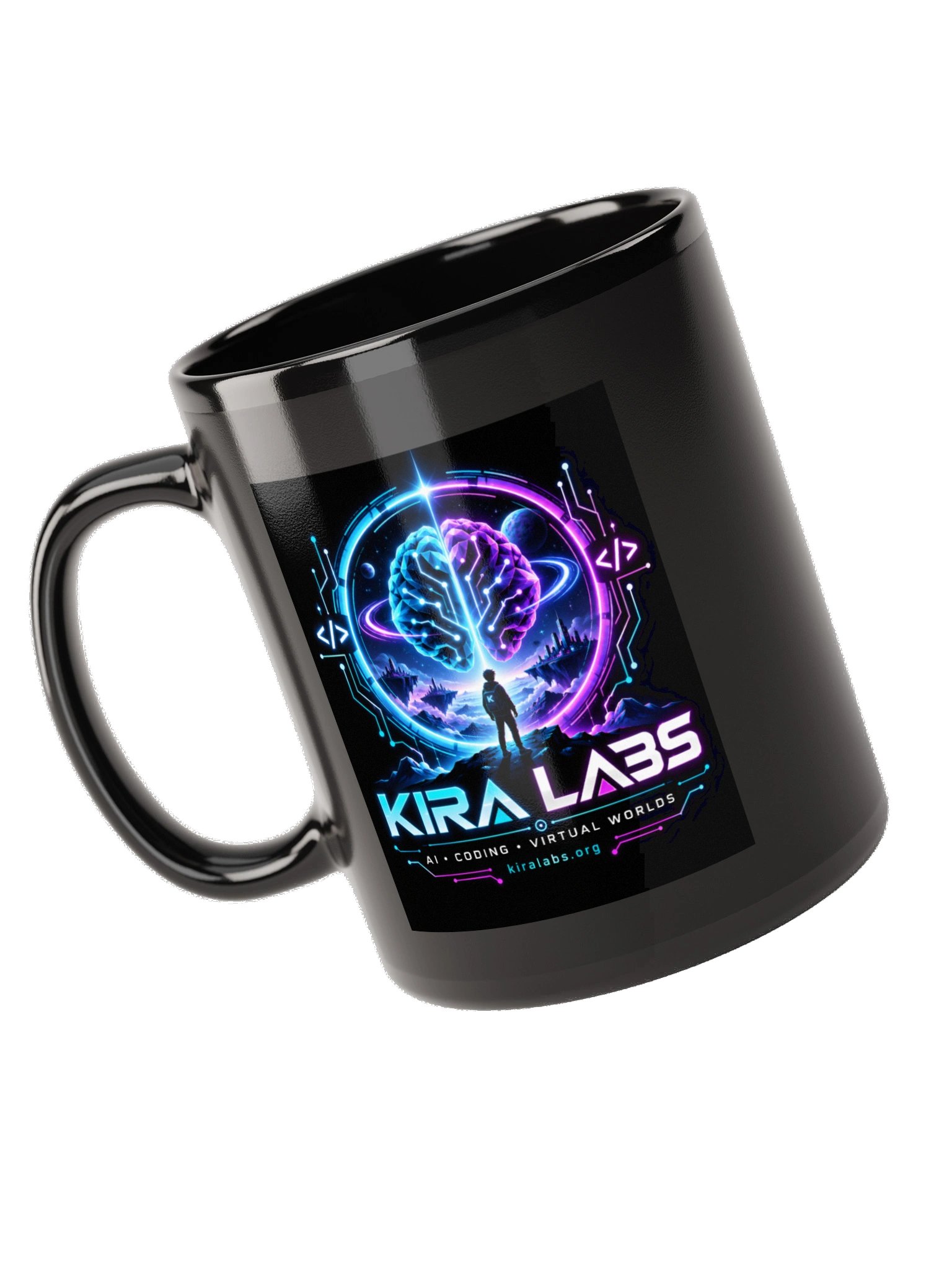 Kira Labs AI Coding Virtual Worlds Mug product image (10)