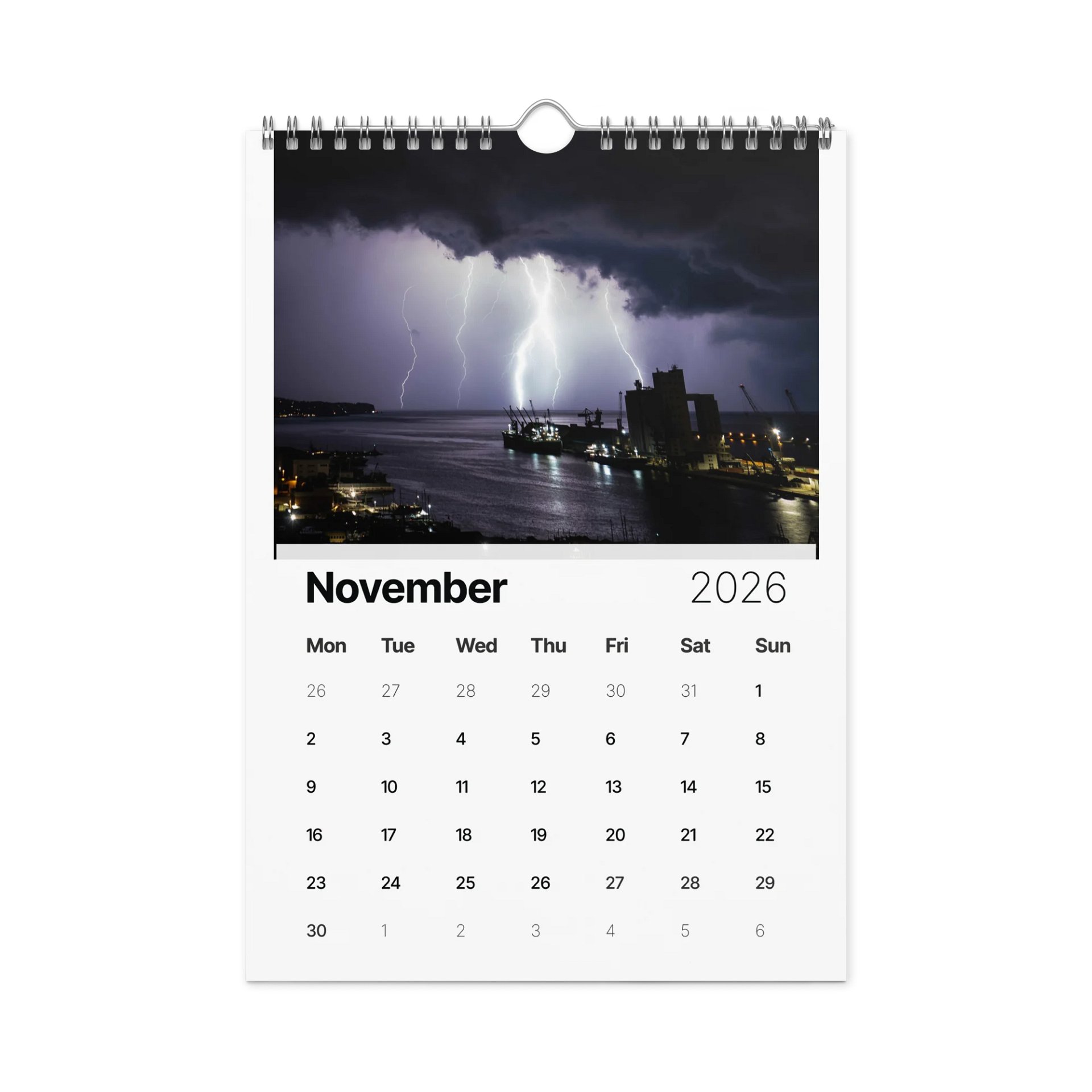 CALENDRIER 2026 ( EN / US ) product image (11)