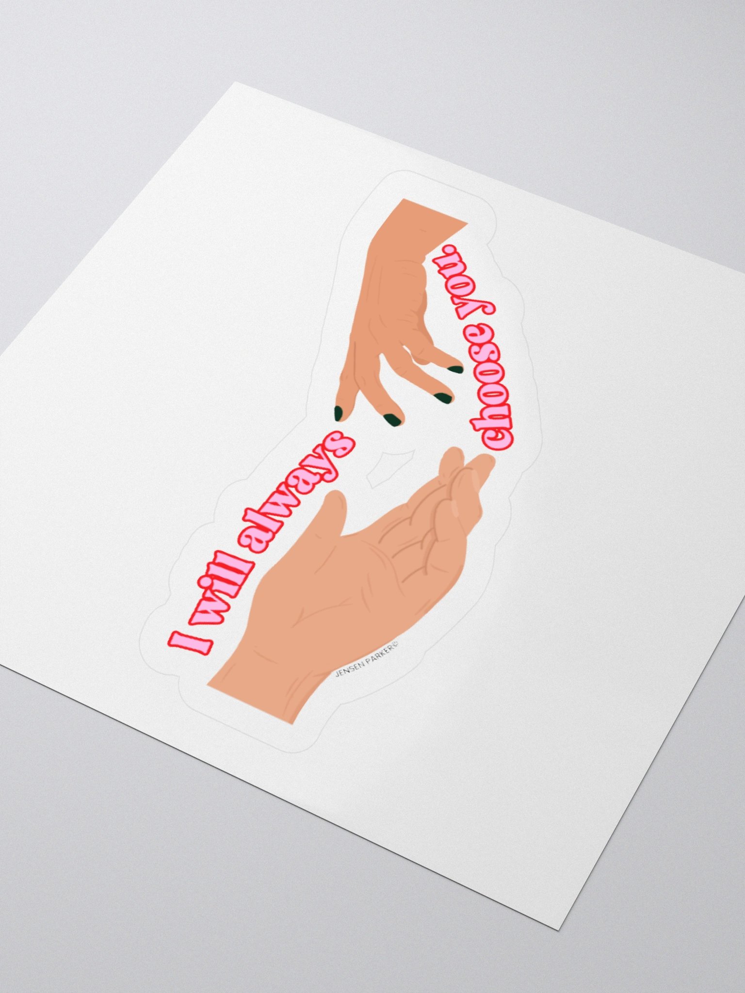 Choose You Sticker product image (3)