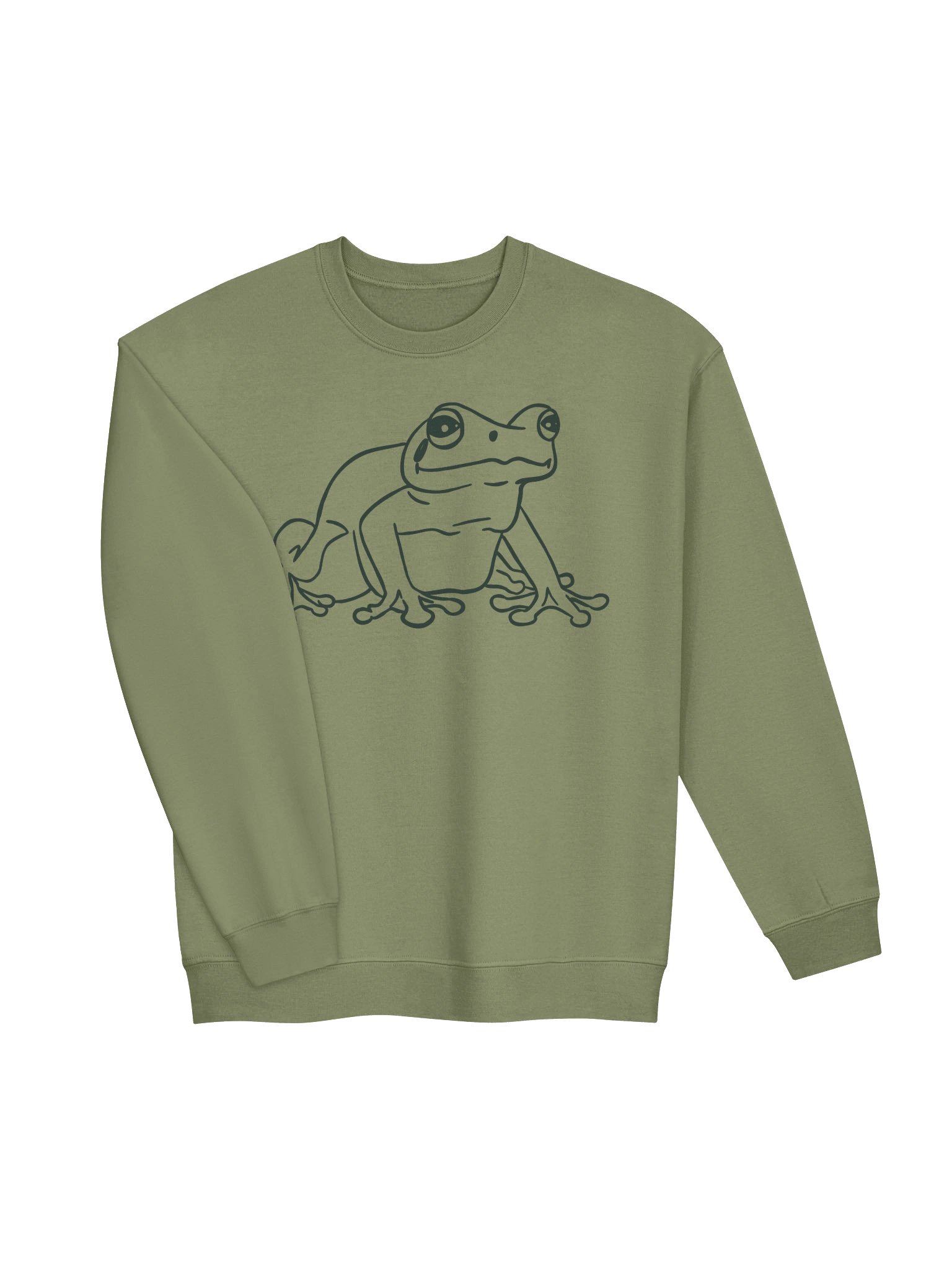 Frog Outline Sweatshirt product image (3)
