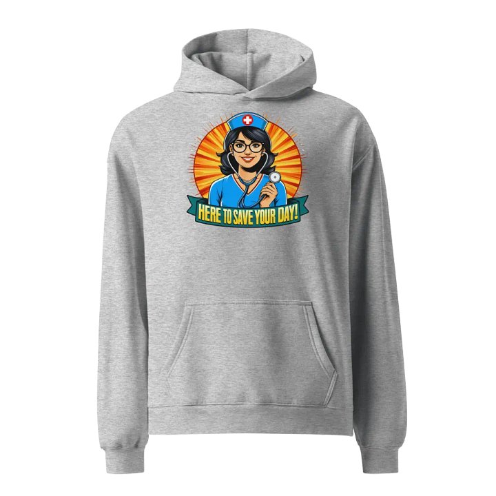 Smiling Nurse Oversized Hoodie product image (4)