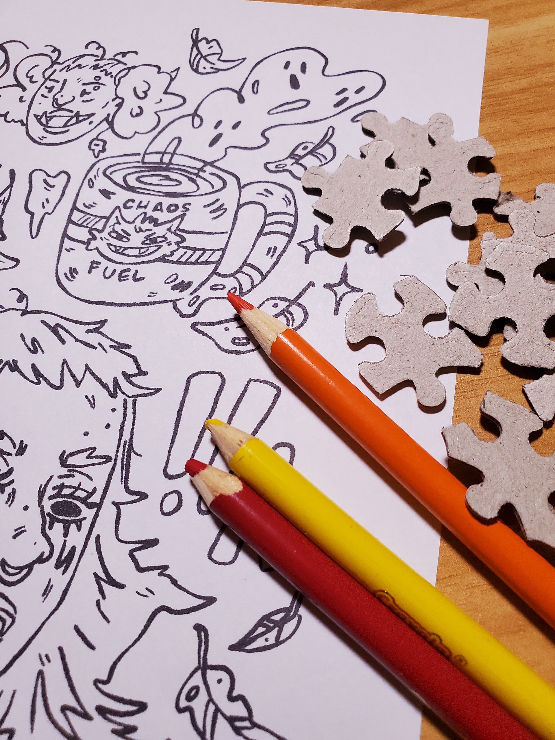 Bundle O' Goblin Coloring Sheets product image (5)