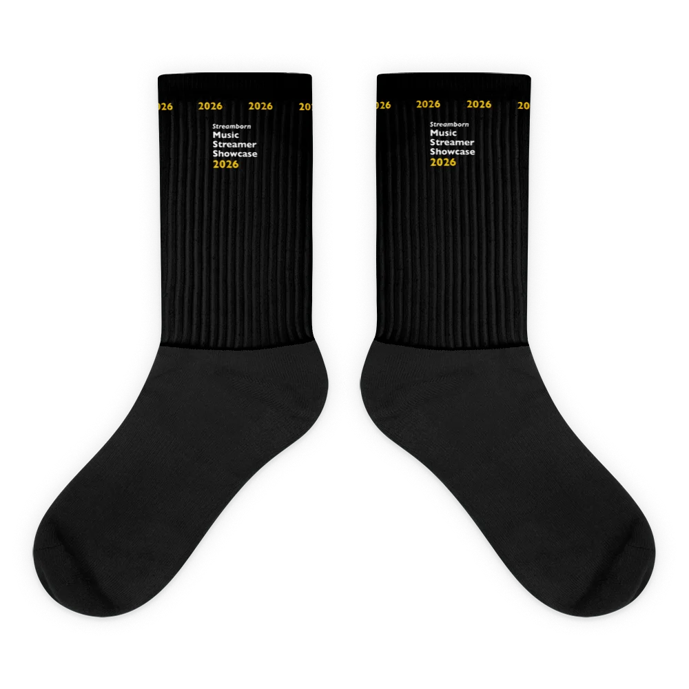 Streamborn 2026 - Socks (Black) product image (1)