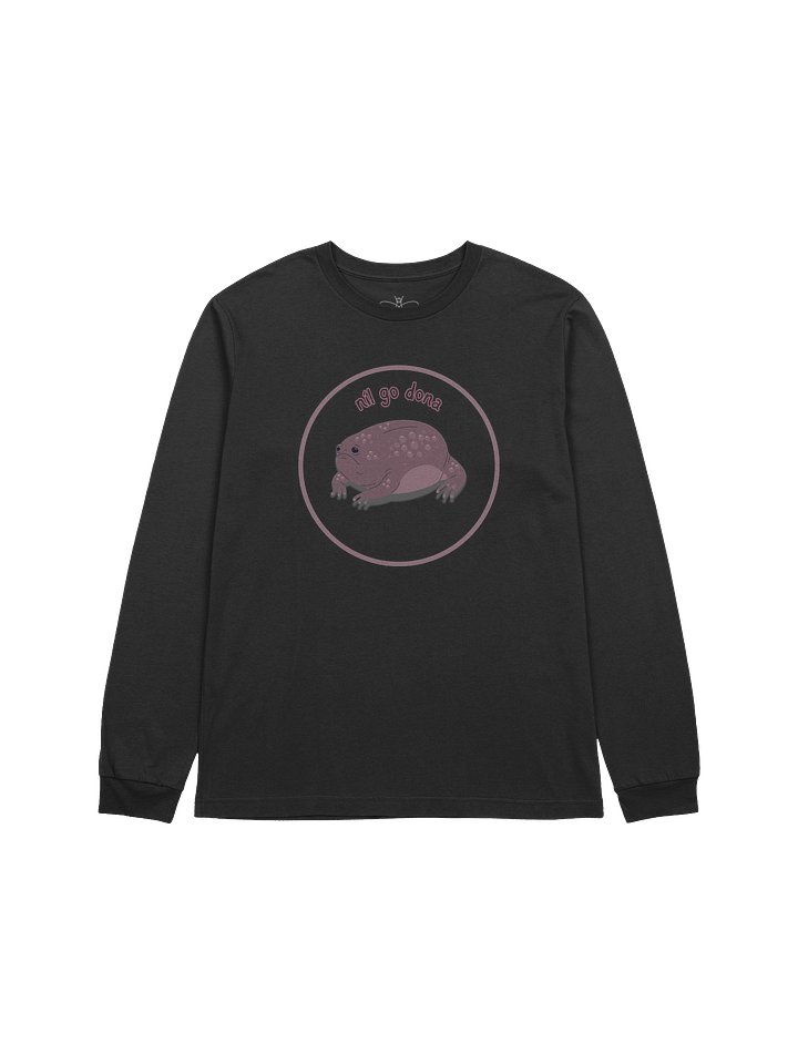 Níl Go Dona (Not Bad) Desert Rain Frog Long Sleeve Tee product image (1)