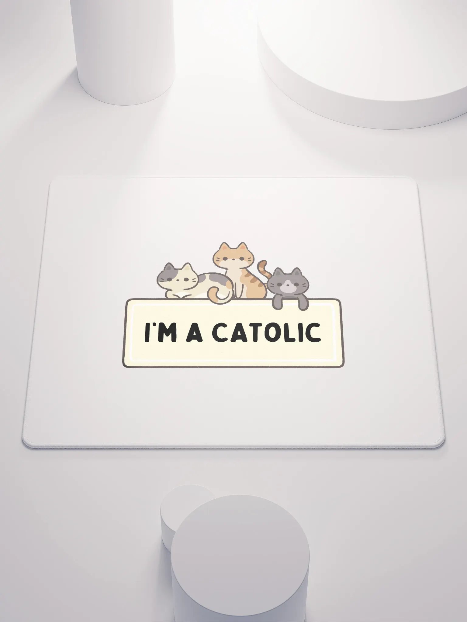 Catolic Cuties Gaming Mouse Pad product image (2)