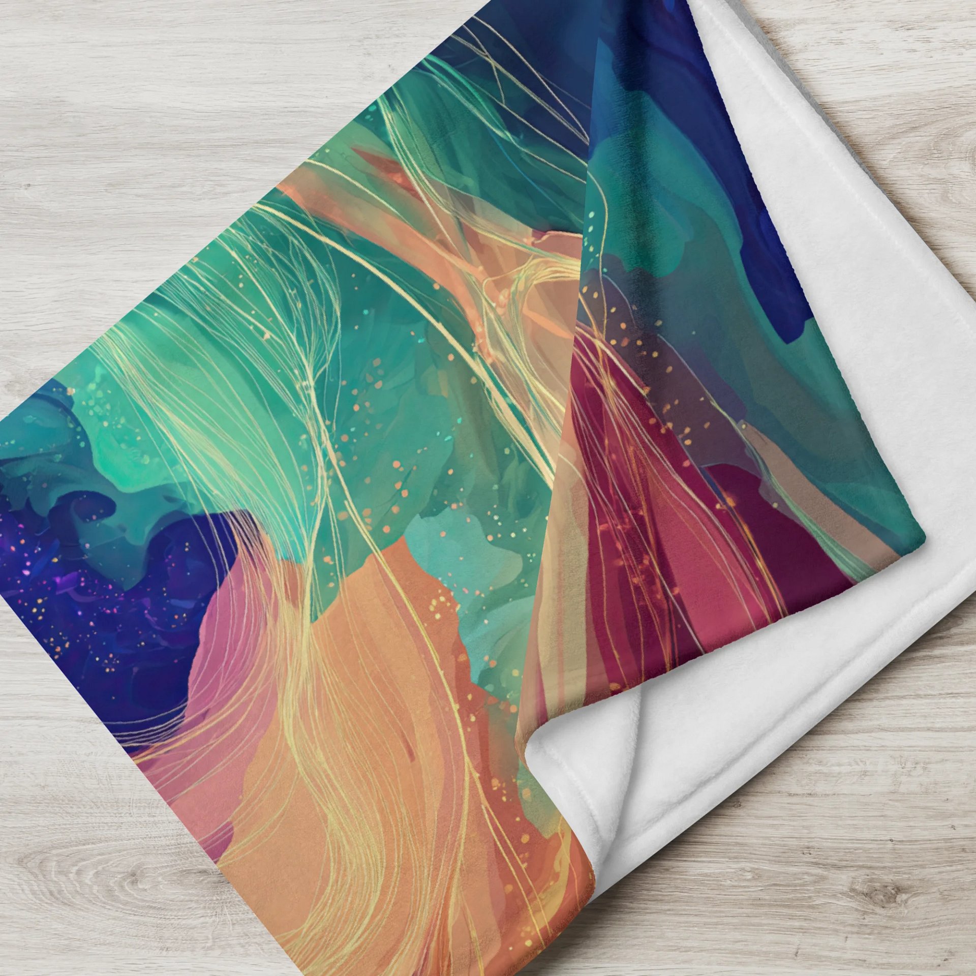 Abstract Wavy Throw product image (2)