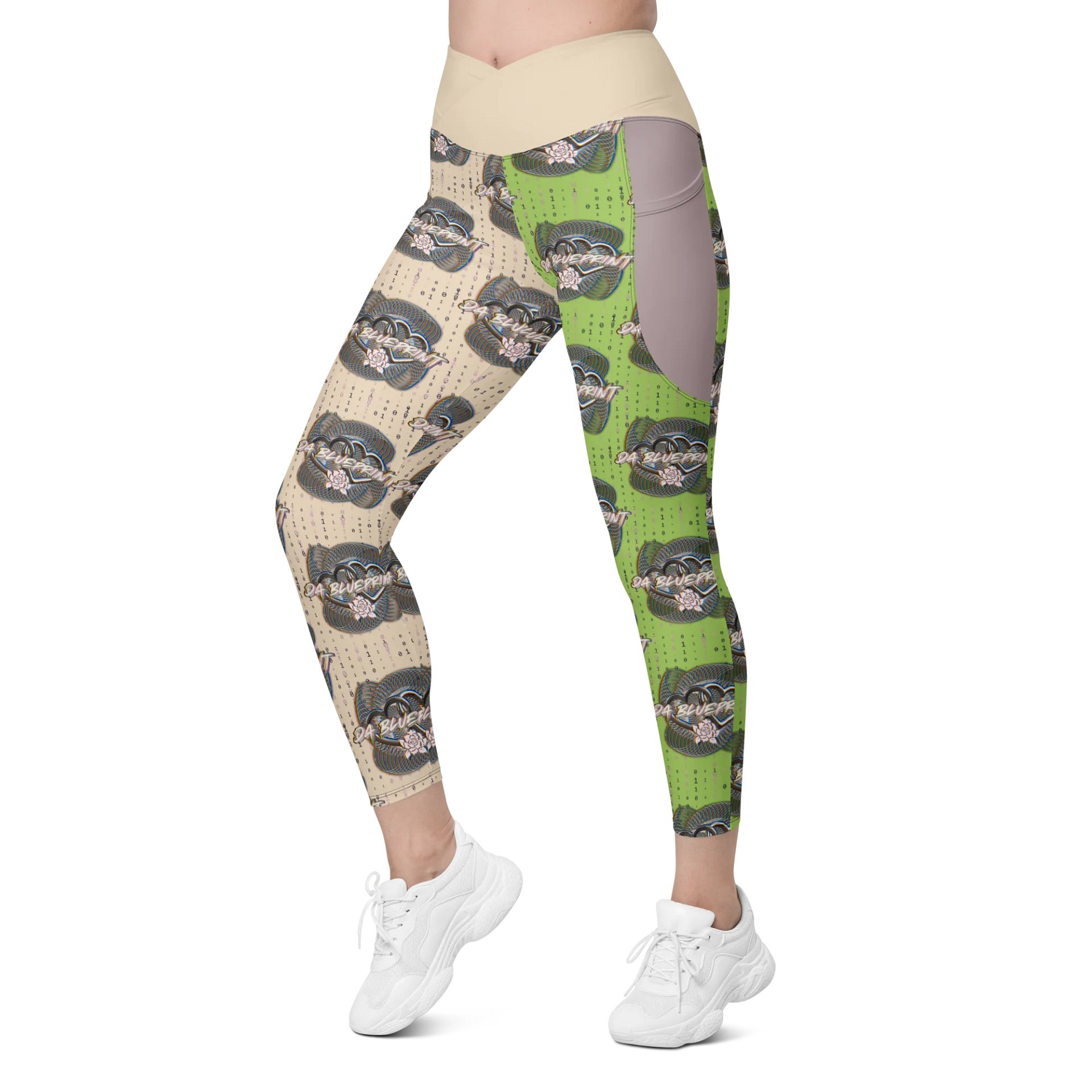 Crossover Leggings with Pockets product image (6)