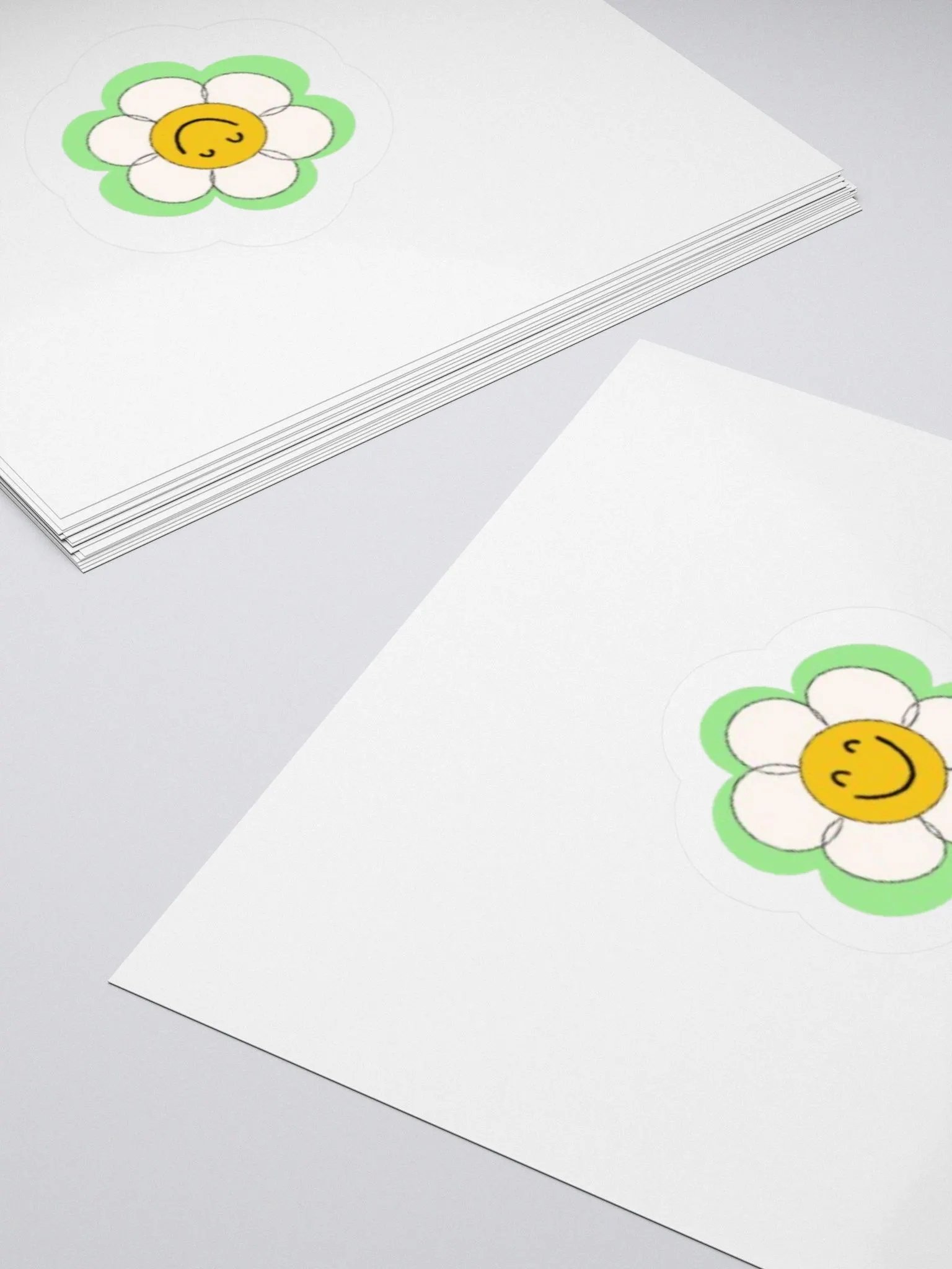 Green Flower Sticker product image (4)