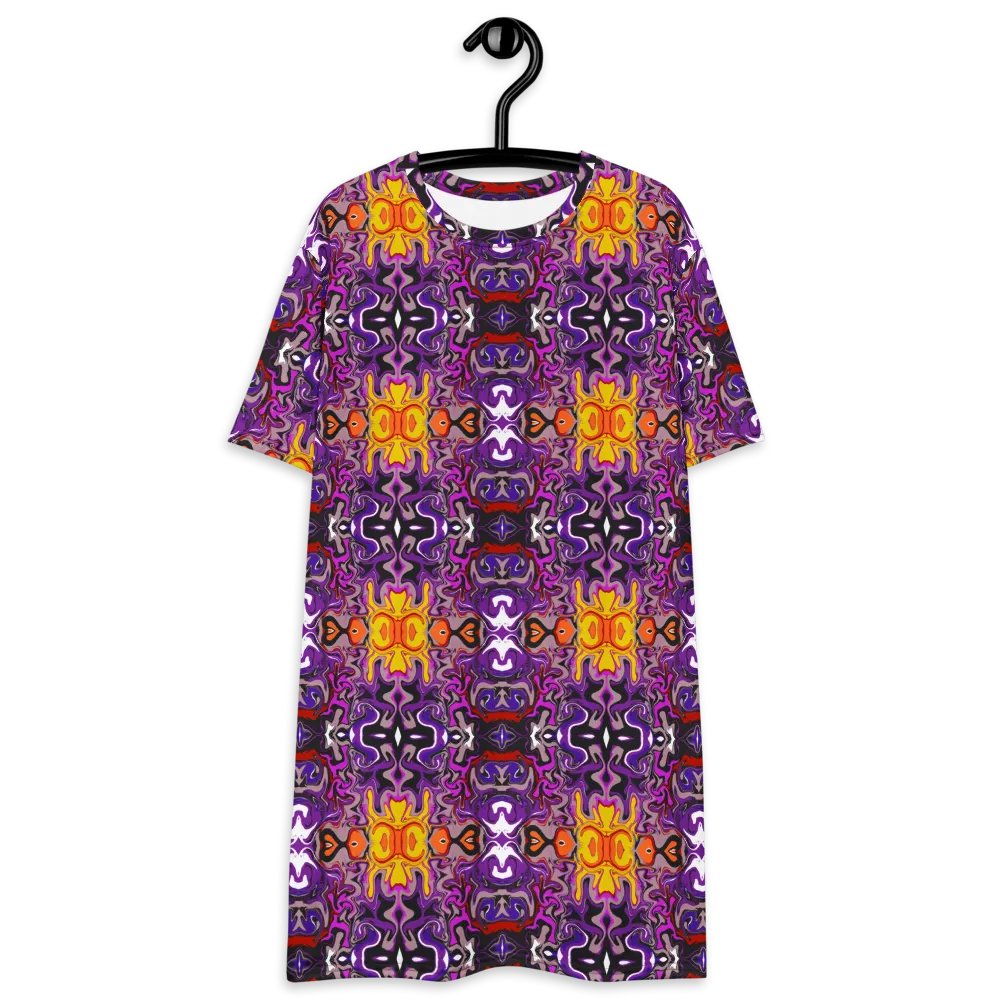 Purple African Inspired Pattern Dress product image (5)