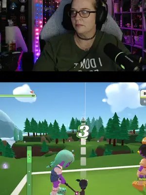 Hole in One!!!! in #SuperBattleGolf  (sorry about my mic....I can't figure it out.) @Silver @Kyle | Food & Lifestyle @ThatFunkieMunkie  Lisa_Mac on #Twitch 