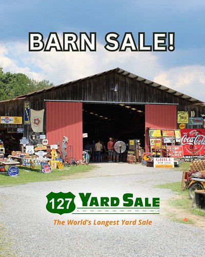 There’s just something special about spotting an old barn packed with who-knows-what during #TheWorldsLongestYardSale. 🤩

Fro...
