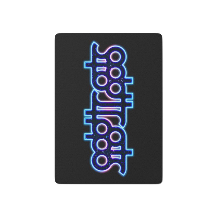 Indecipherable: Neon Poker Cards product image (1)