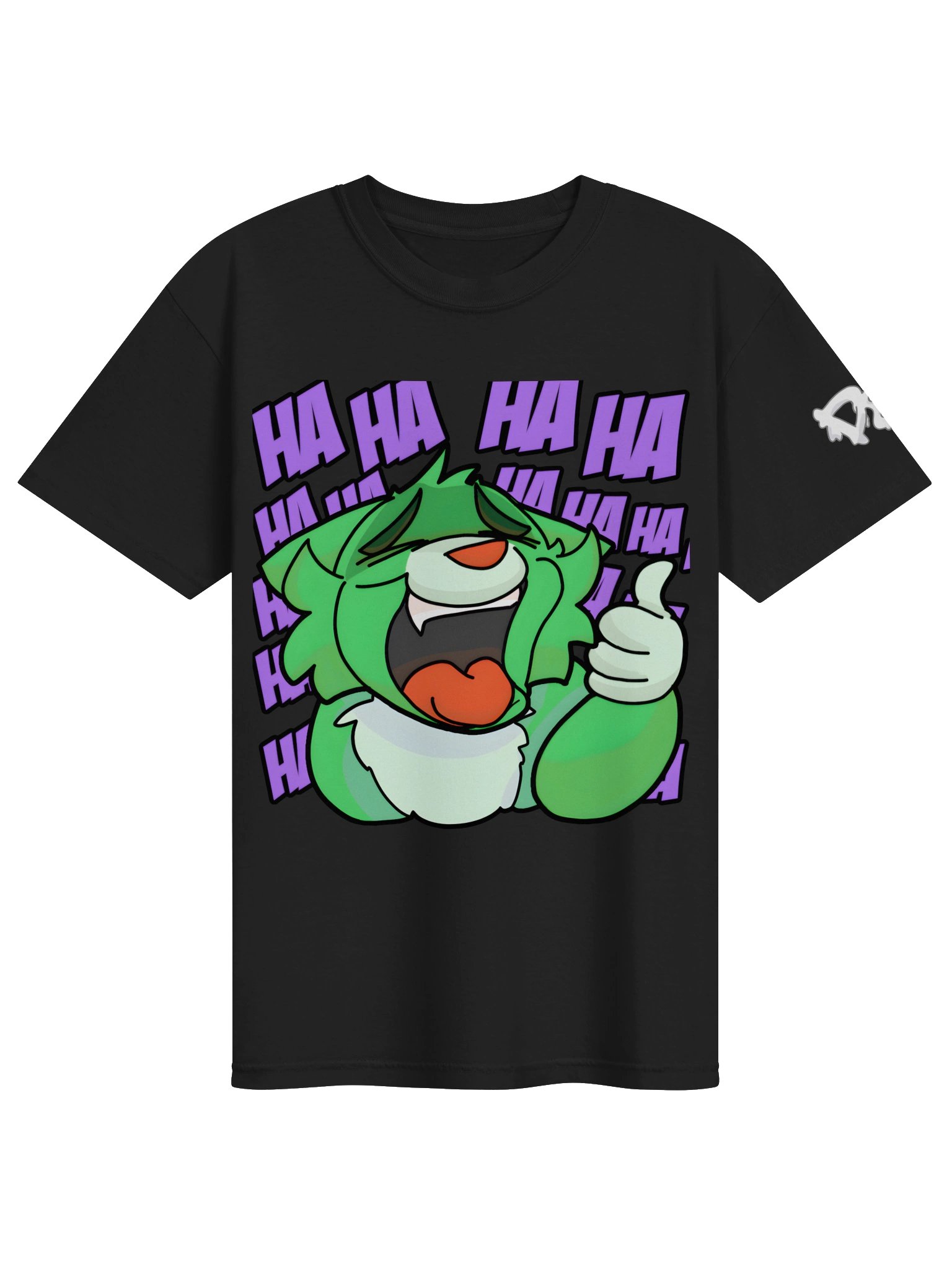 Laughing d20 t-shirt product image (1)