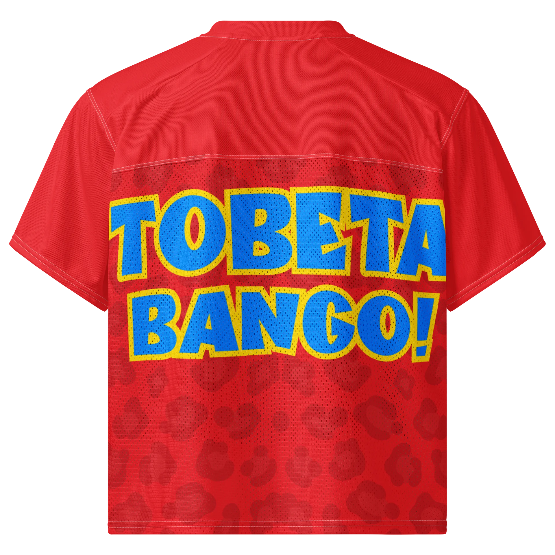 FIRE RED Tobeta Bango™ Léopards 243 Street Jersey product image (2)