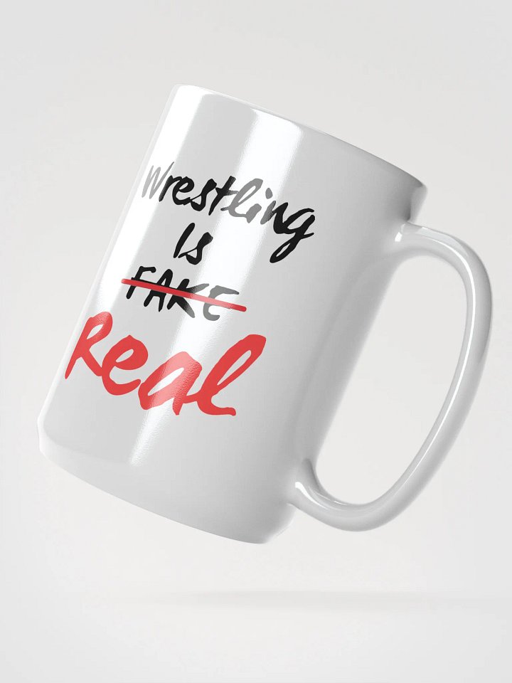 Wrestling Is Real Coffee Mug product image (2)