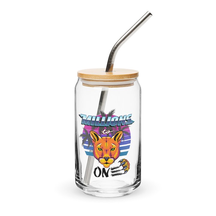 Millions to One Glass Cup product image (1)