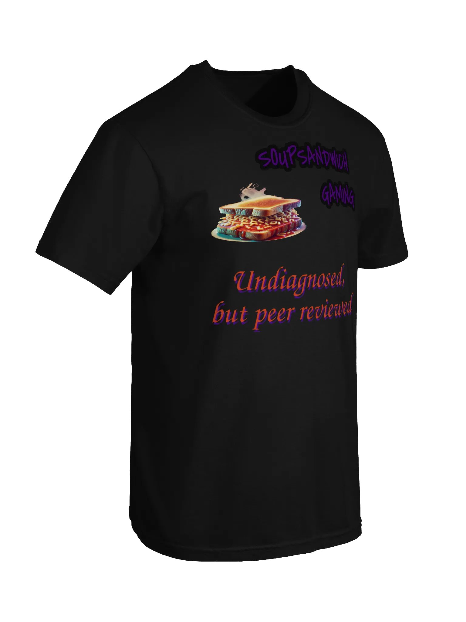 Undiagnosed SoupSandwich Gaming Tee product image (4)