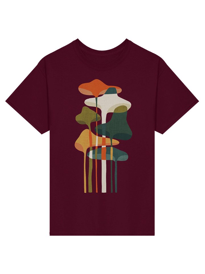 Wild mushrooms graphic t-shirt product image (13)