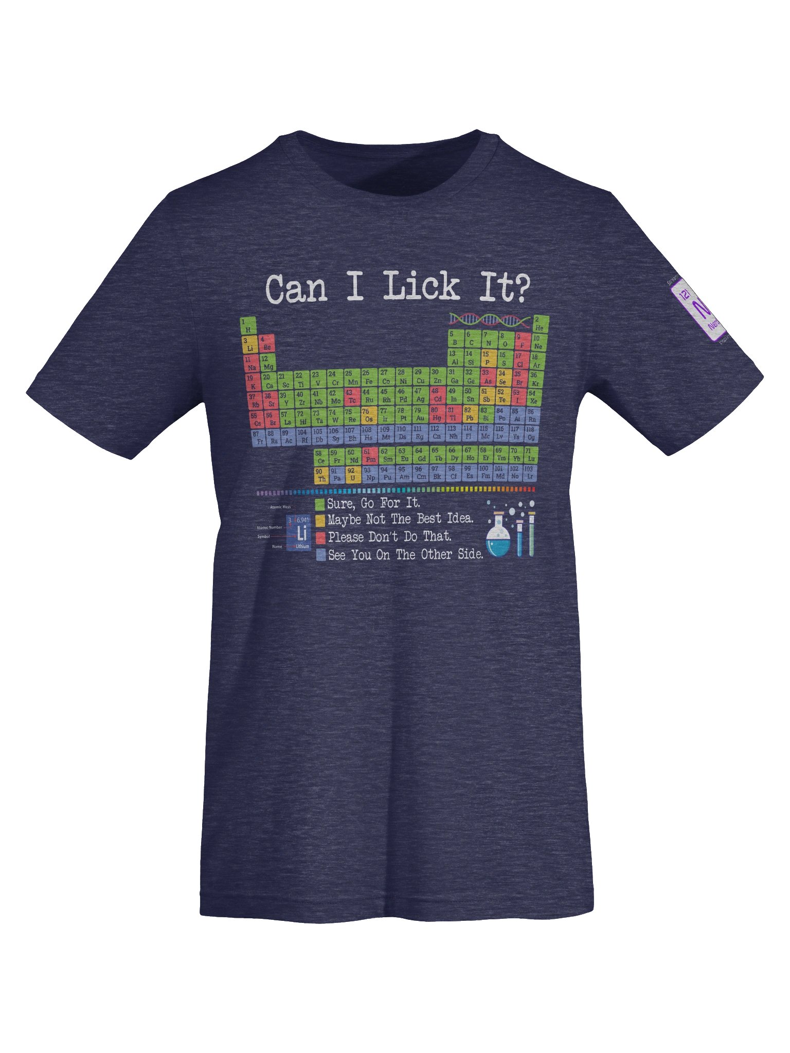 Can I Lick It? Ladies Tee - White Text product image (7)