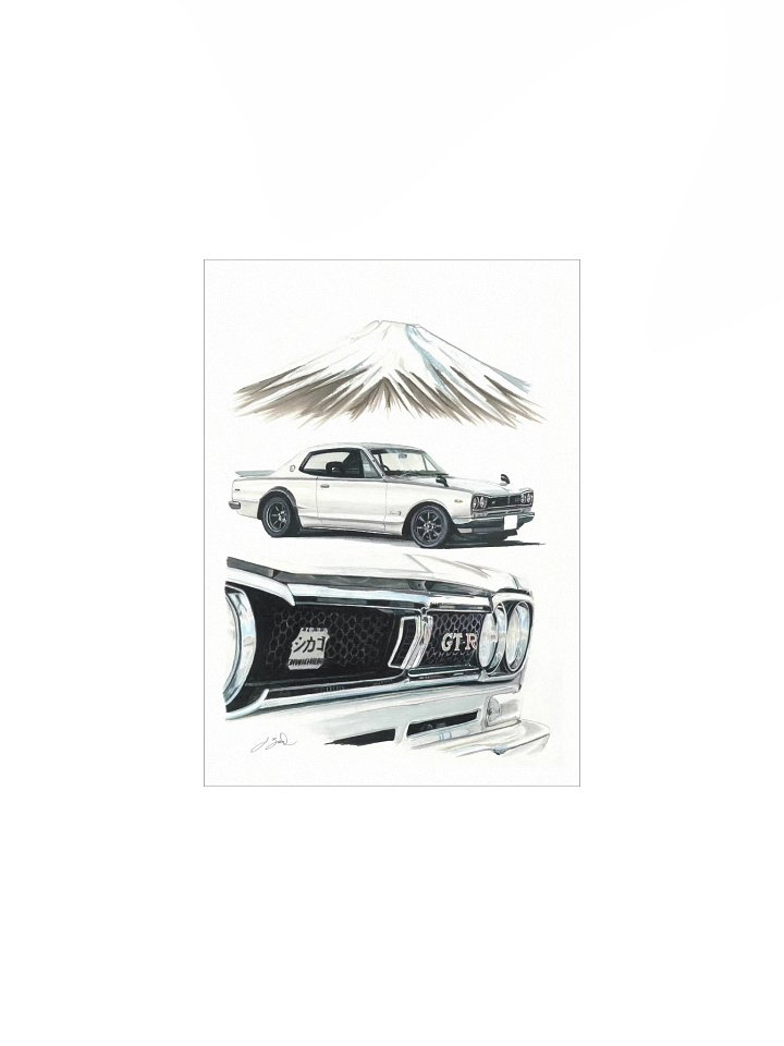 Jap Car Matte Paper Poster product image (4)