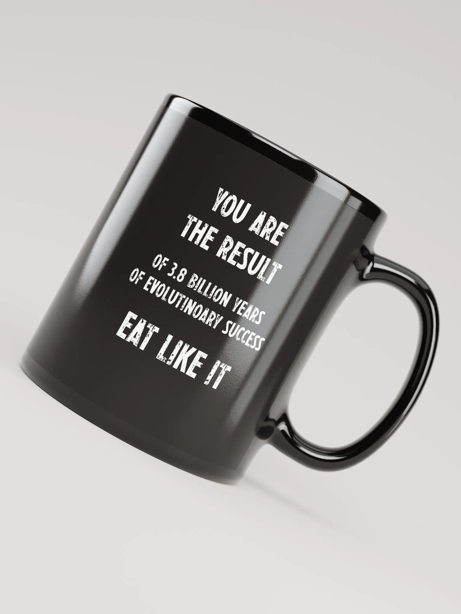 Eat Like It Mug Black product image (7)