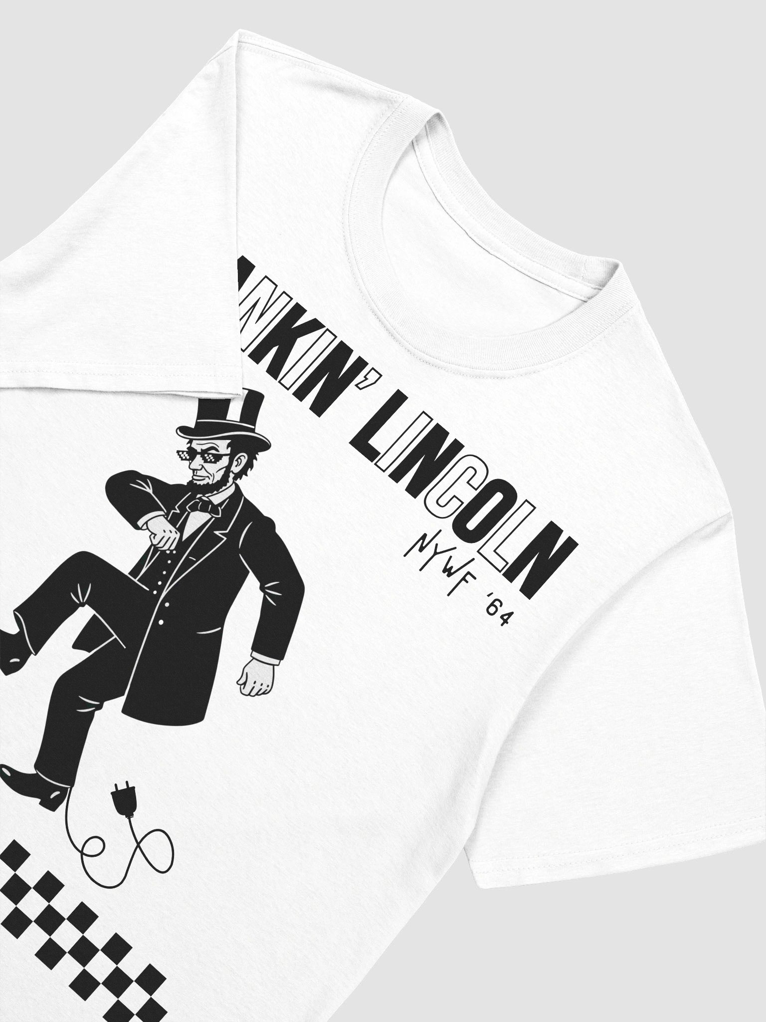 Skankin Lincoln - Light color T-Shirt product image (7)