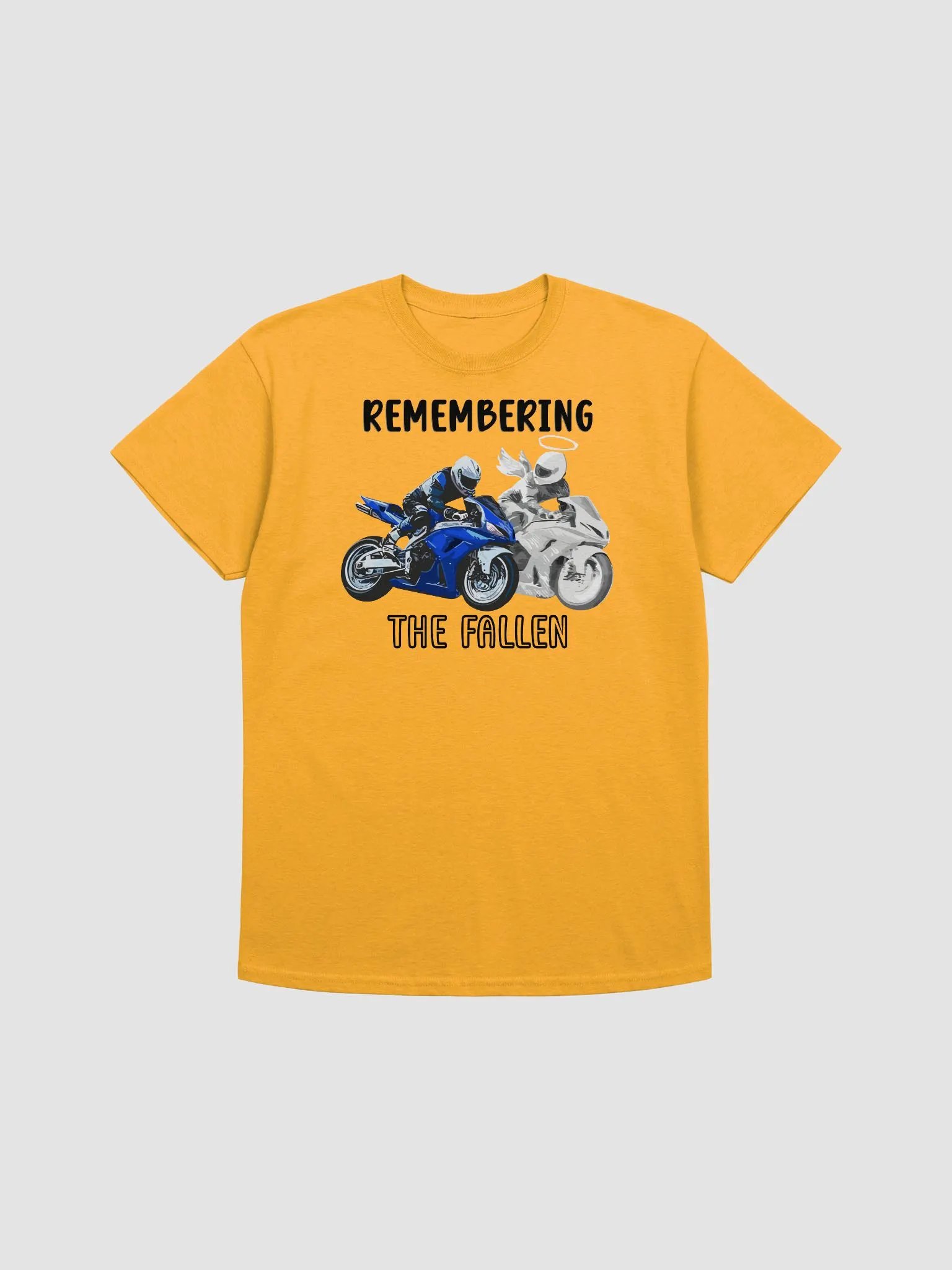 Remembering The Fallen (blue bike) T-Shirt product image (2)