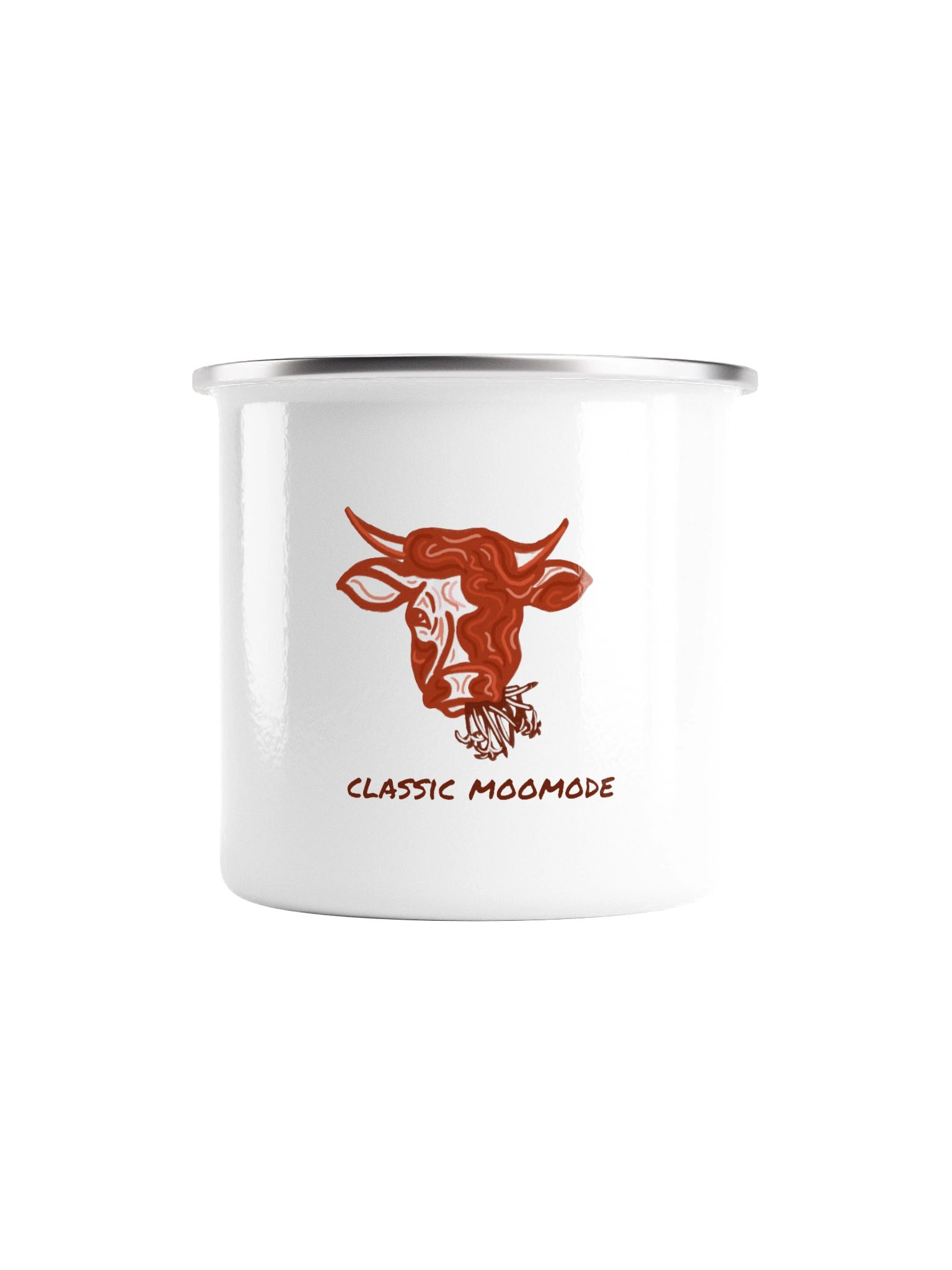 Classic MooMode - Enamel Mug product image (1)