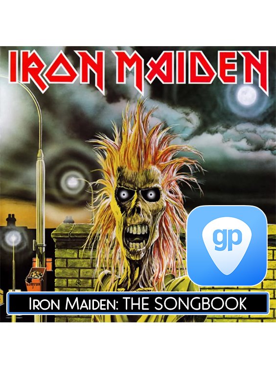 Iron Maiden: The Songbook PDF TAB & Backing Track MP3 product image (1)