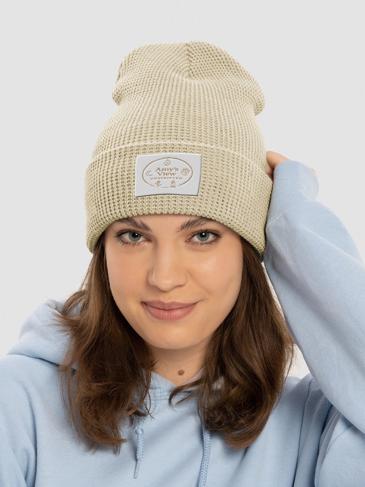 Cozy Knit Waffle Beanie product image (5)