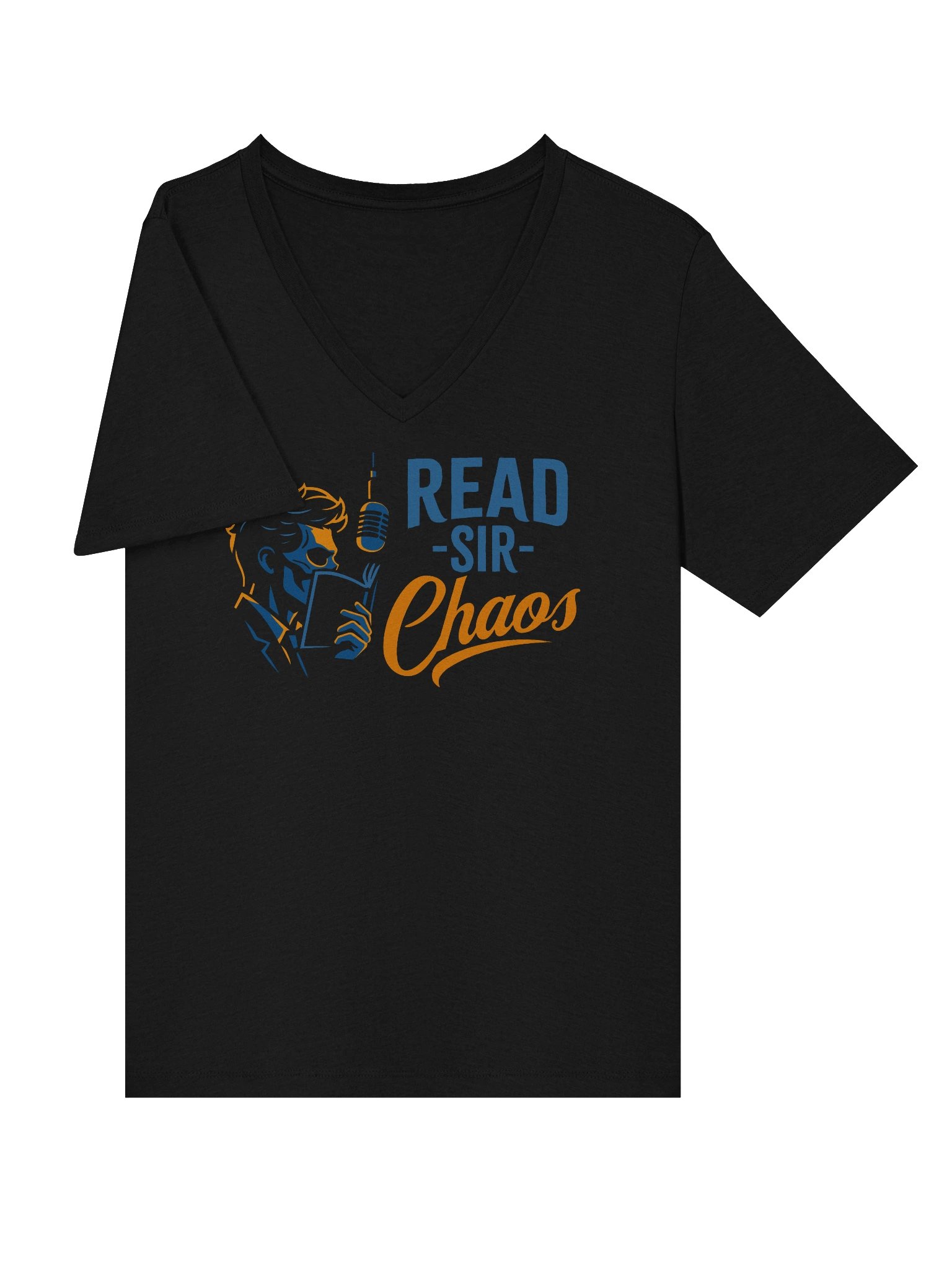 Read | Sir Chaos V-Neck T-shirt product image (5)